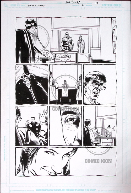 Arkham Reborn - Issue 2 - Page 14 — Jeremy Haun Original Art