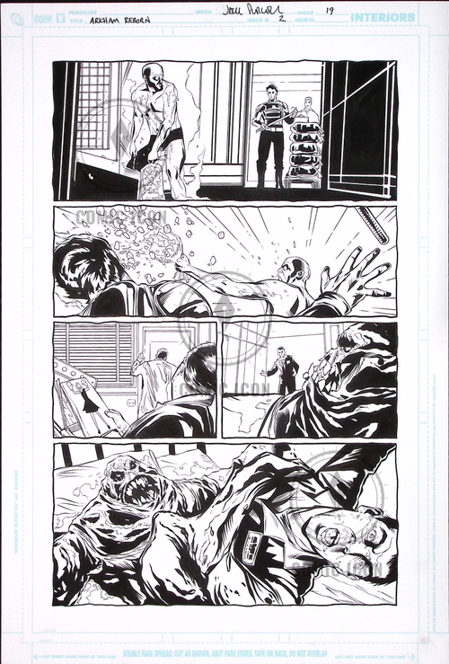 Arkham Reborn #2 — Page 19 — Jeremy Haun Original Art