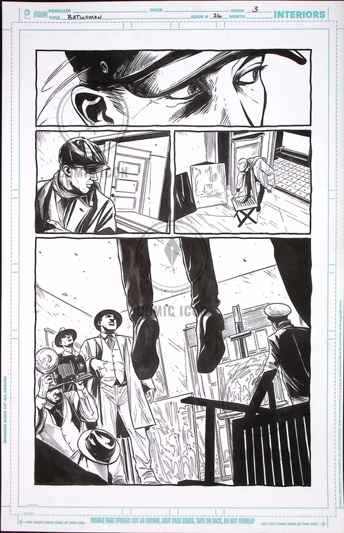 Batwoman #26 — Page 3 — Jeremy Haun Original Art