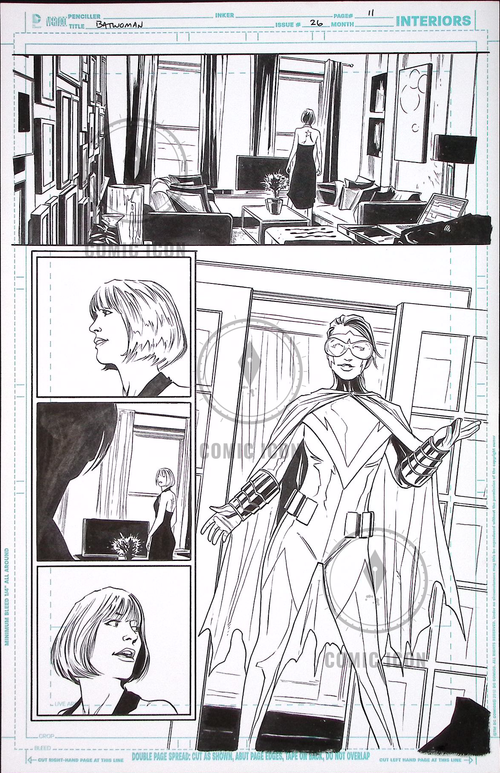 Batwoman #26 — Page 11 — Jeremy Haun Original Art