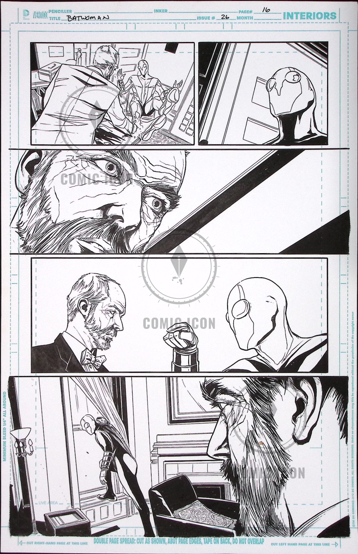 Batwoman #26 — Page 16 — Jeremy Haun Original Art