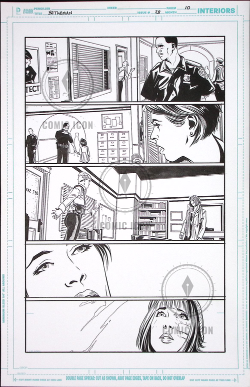 Batwoman #28 — Page 10 — Jeremy Haun Original Art