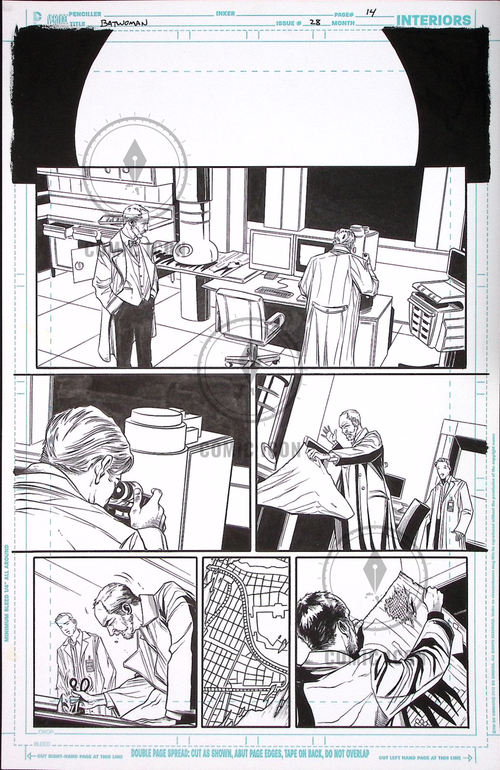 Batwoman #28 — Page 14 — Jeremy Haun Original Art