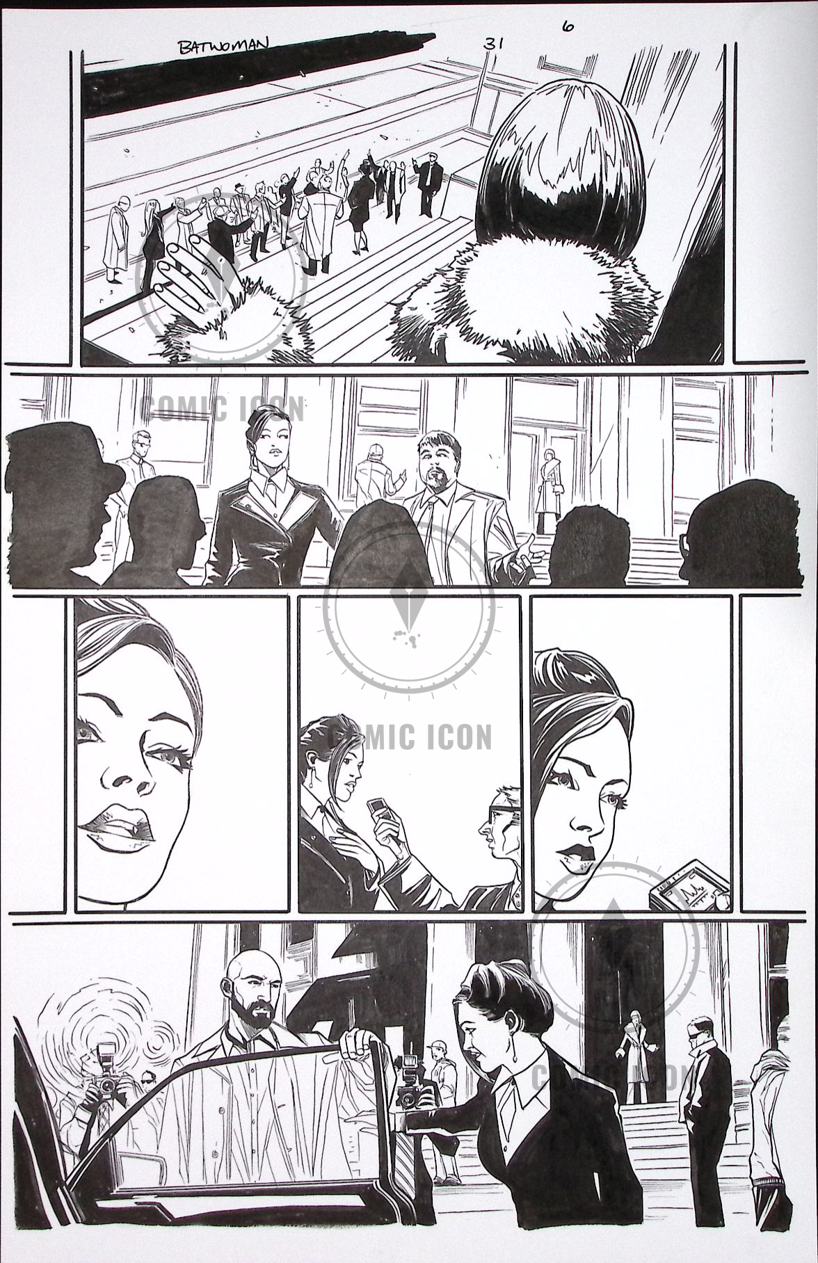 Batwoman #31 — Page 6 — Jeremy Haun Original Art