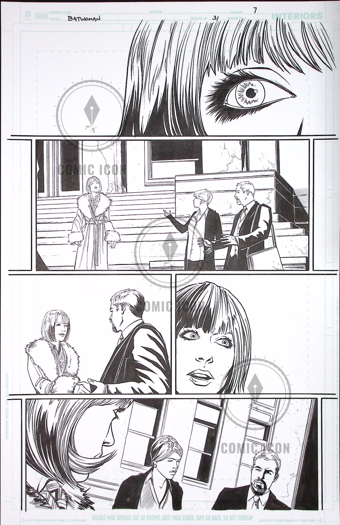Batwoman #31 — Page 7 — Jeremy Haun Original Art