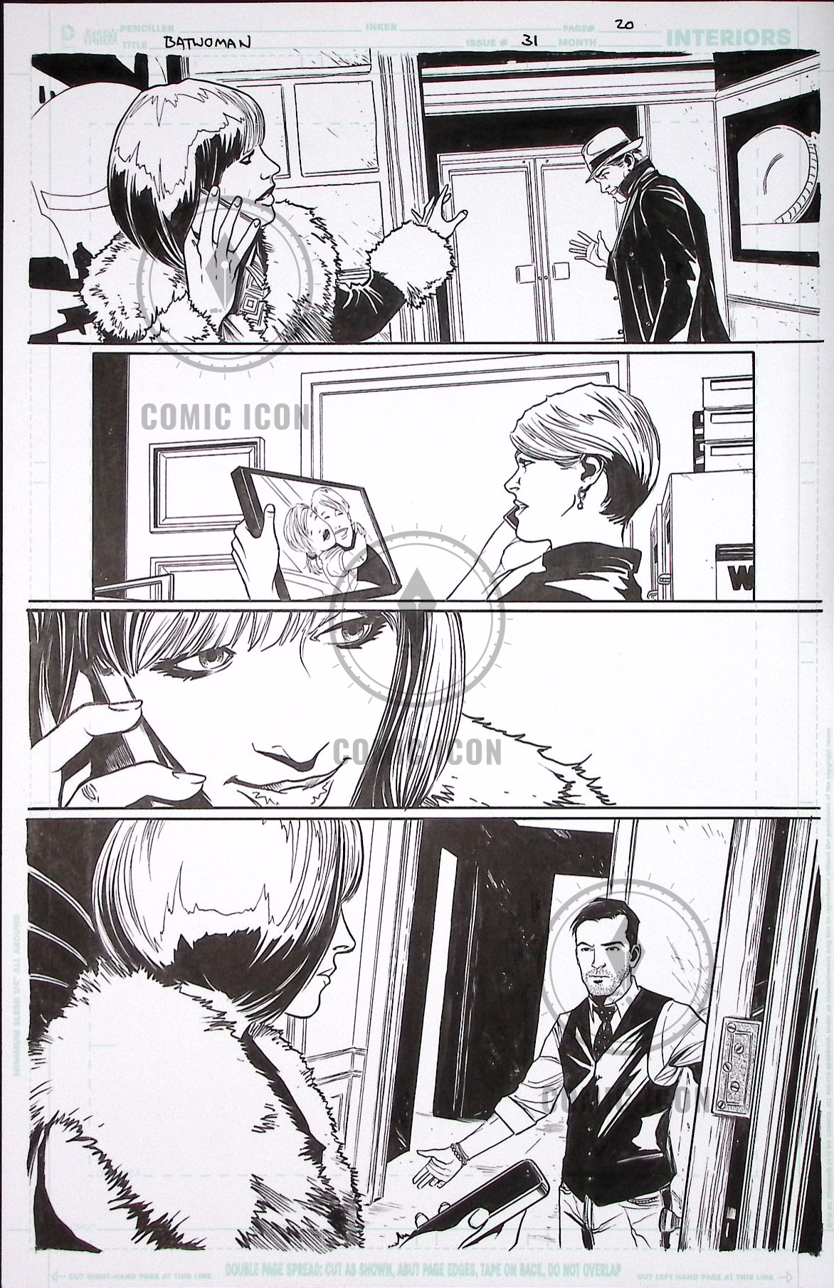 Batwoman #31 — Page 20 — Jeremy Haun Original Art