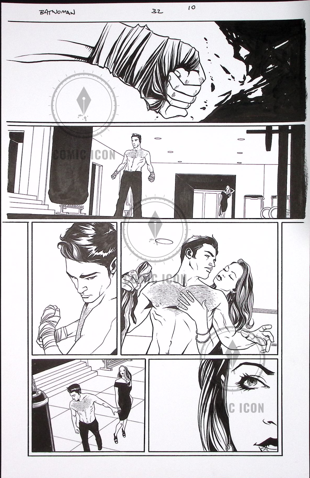Batwoman #32 — Page 10 — Jeremy Haun Original Art
