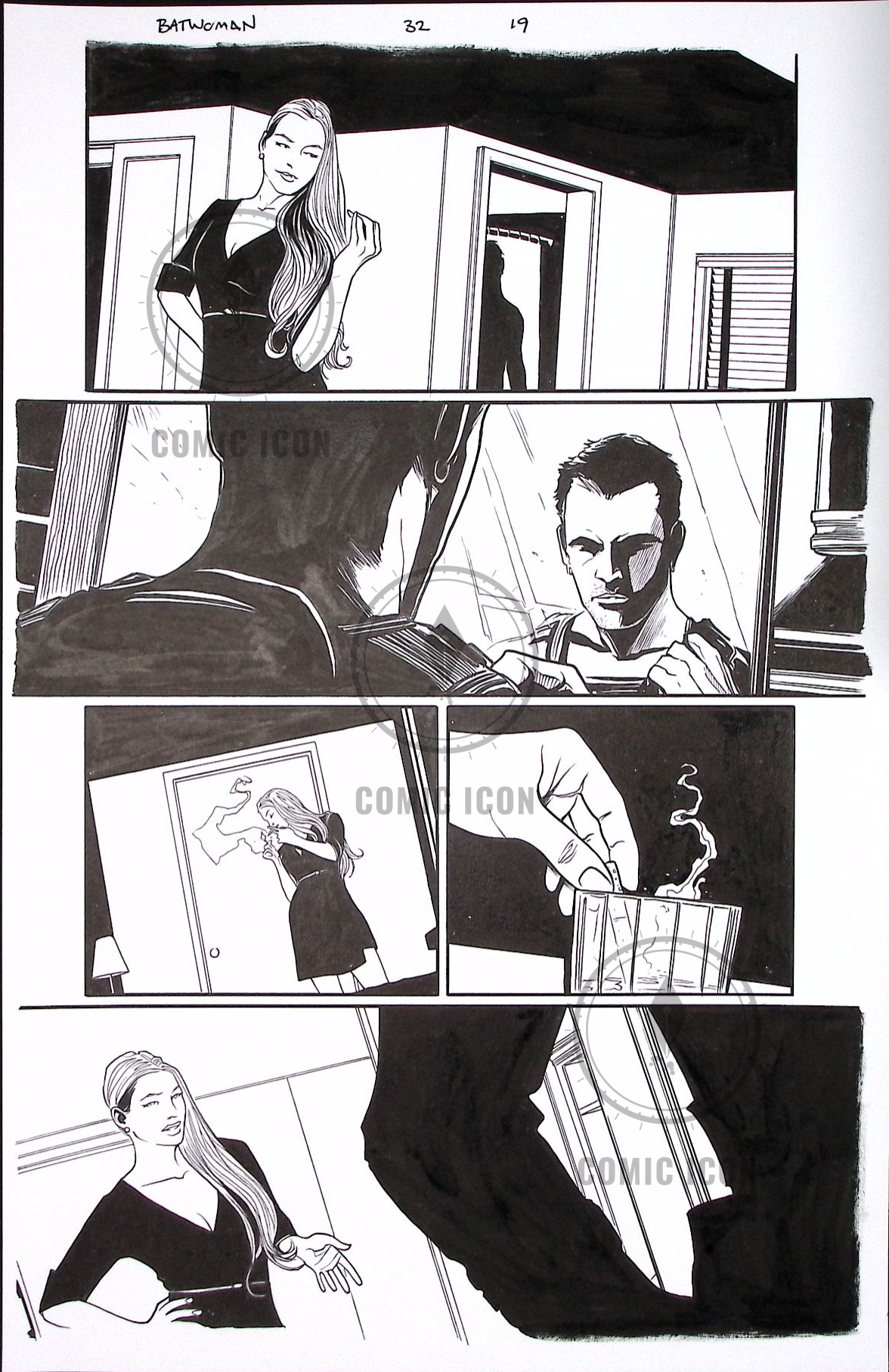 Batwoman #32 — Page 19 — Jeremy Haun Original Art