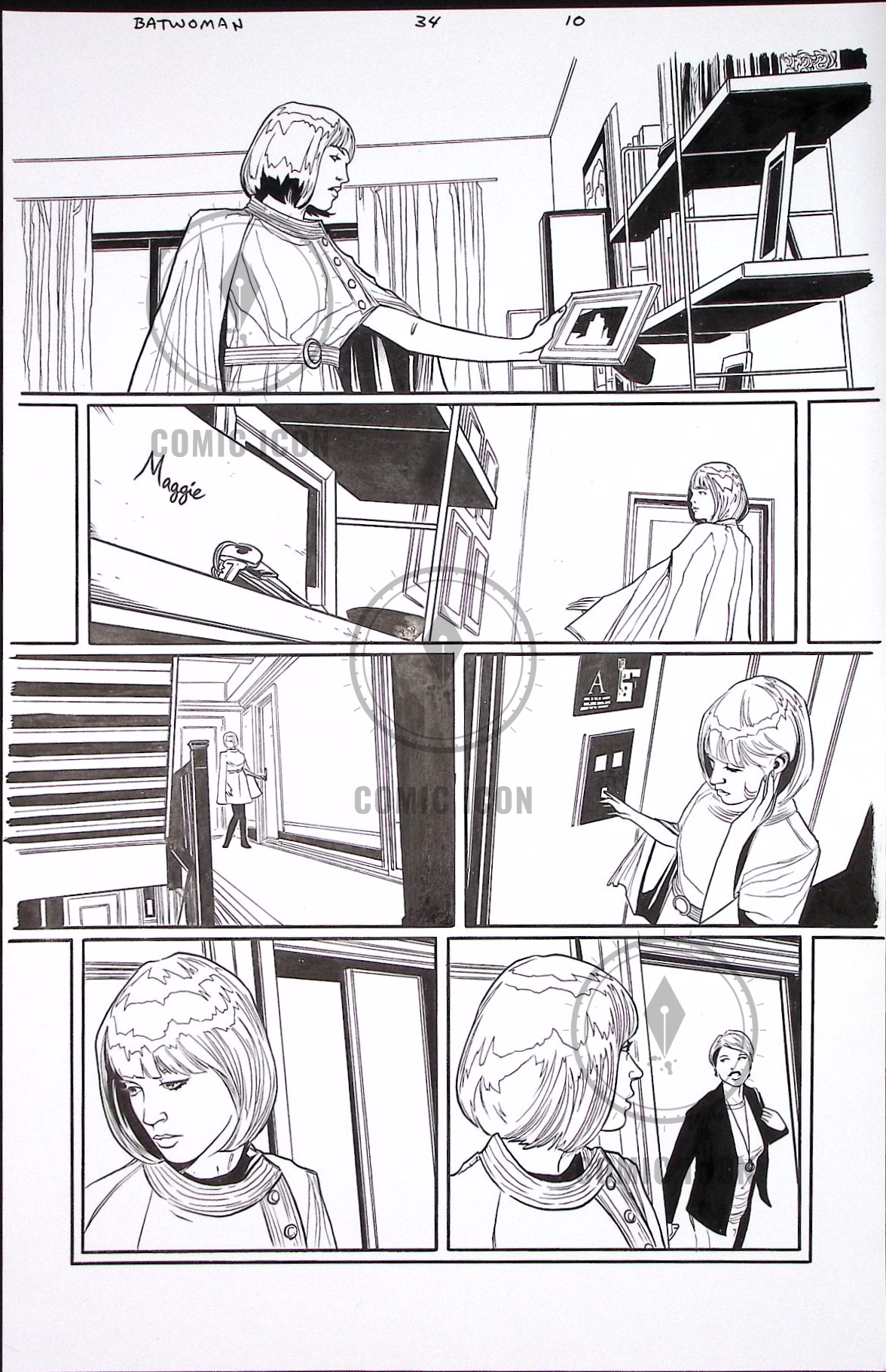 Batwoman #34 — Page 10 — Jeremy Haun Original Art