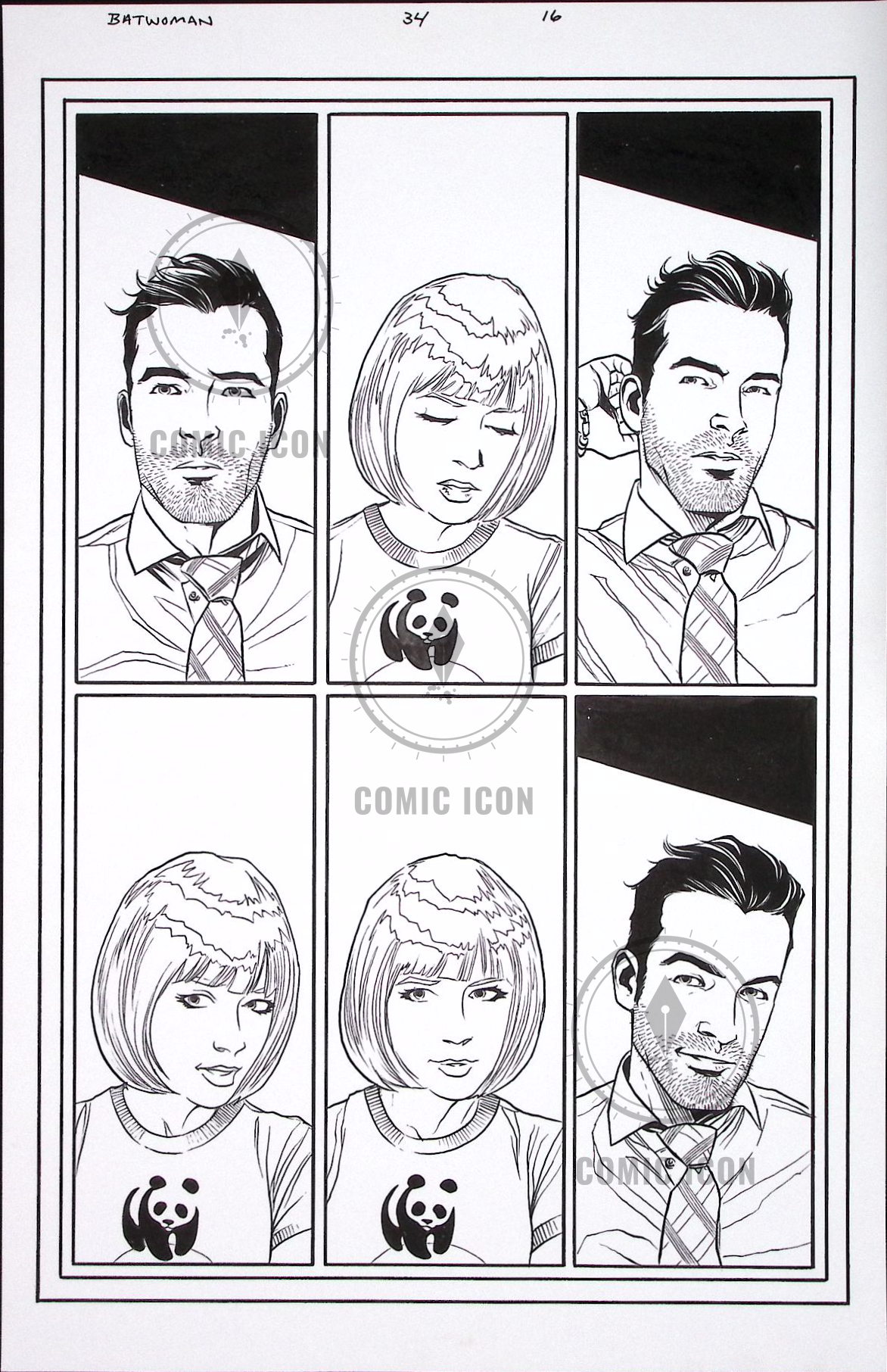 Batwoman #34 — Page 16 — Jeremy Haun Original Art