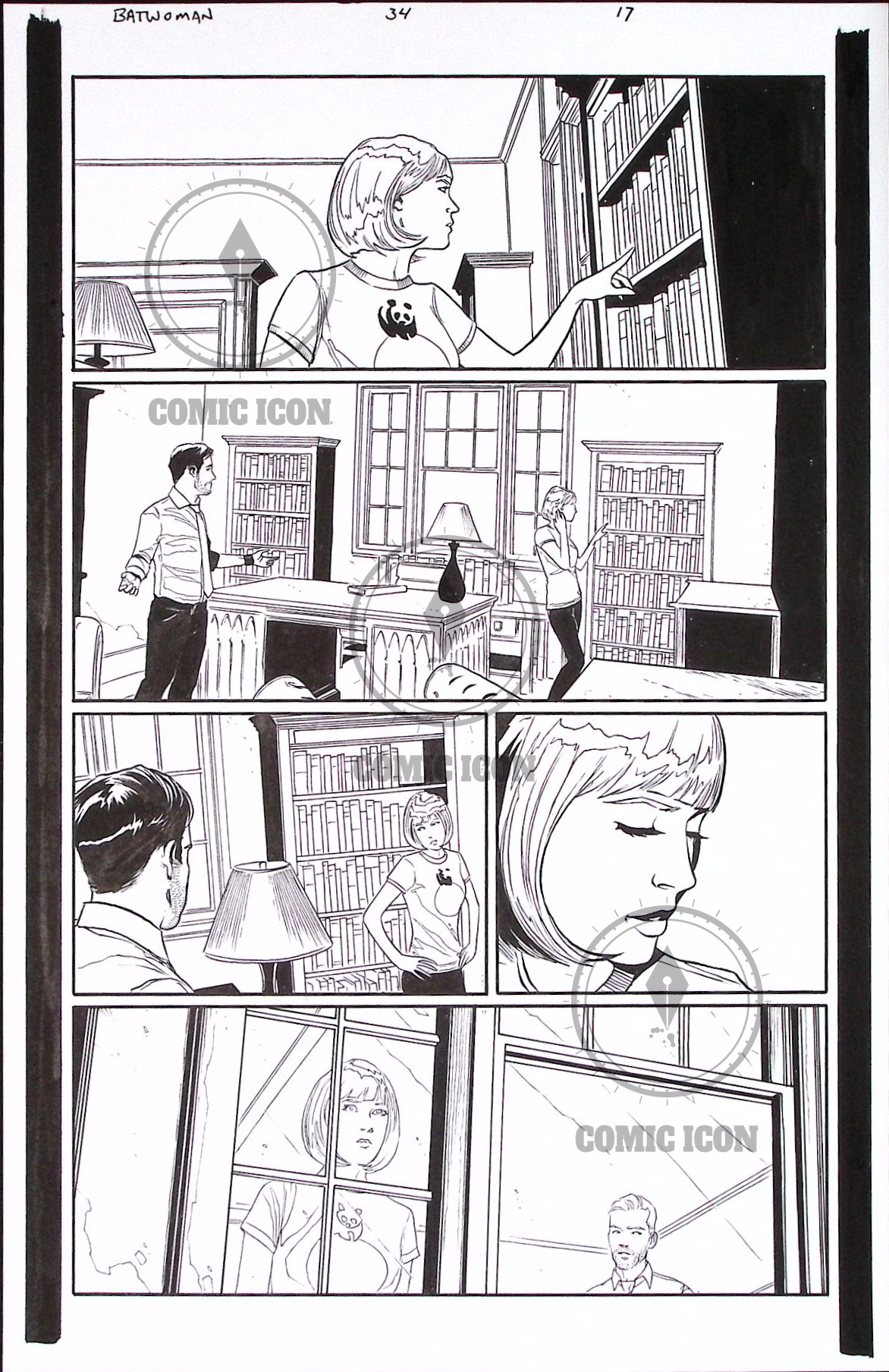 Batwoman - Issue 34 - Page 17 — Jeremy Haun Original Art