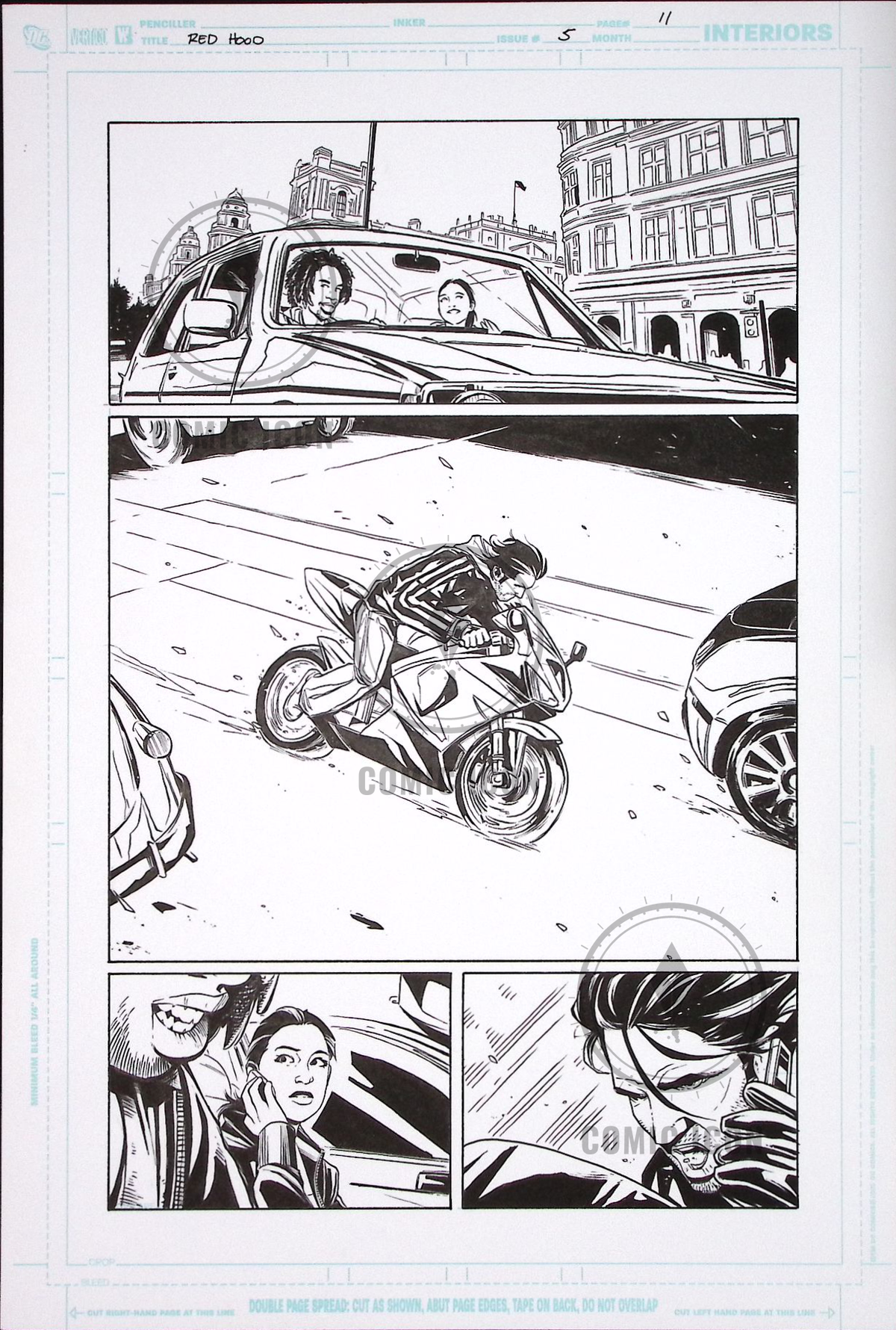 Red Hood: The Lost Days #5 — Page 11 — Jeremy Haun Original Art