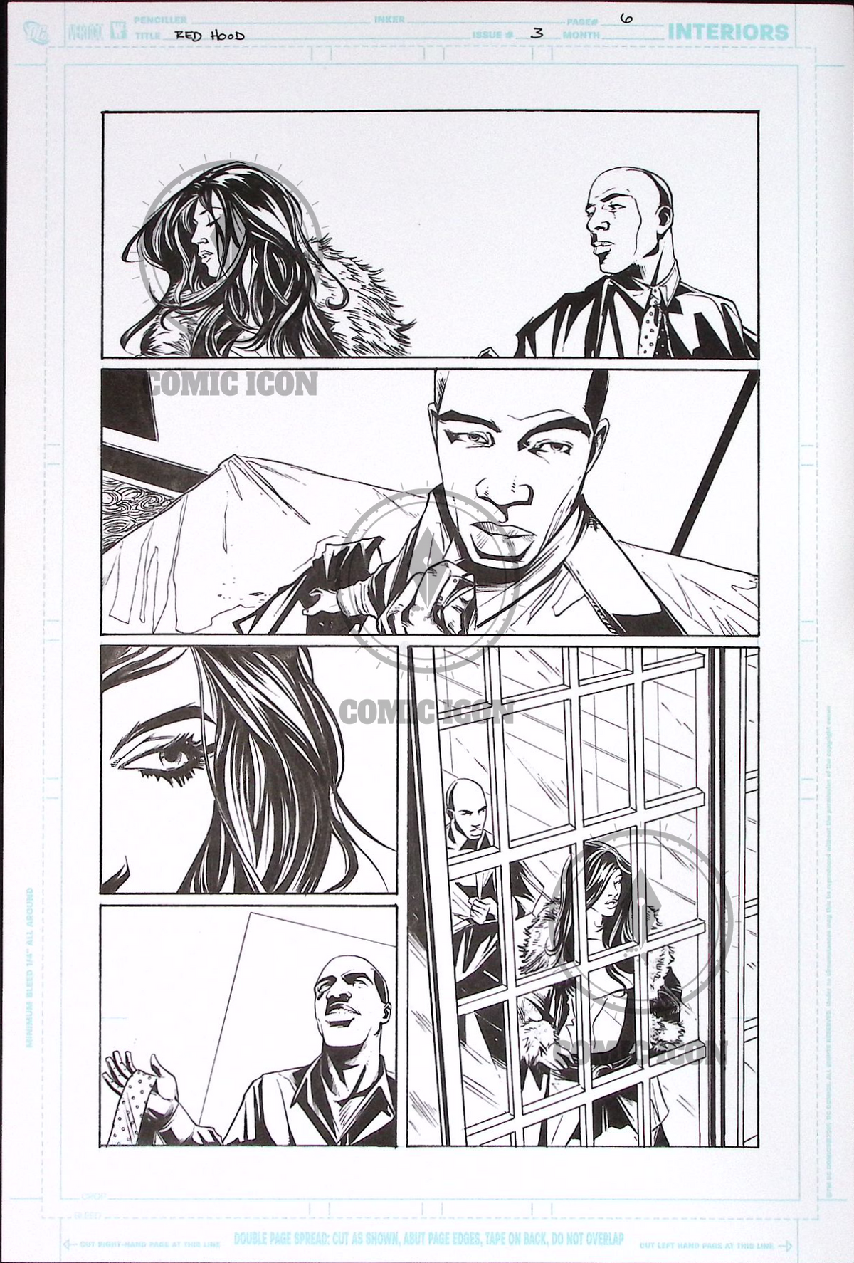 Red Hood - Issue 3 - Page 6 — Jeremy Haun Original Art