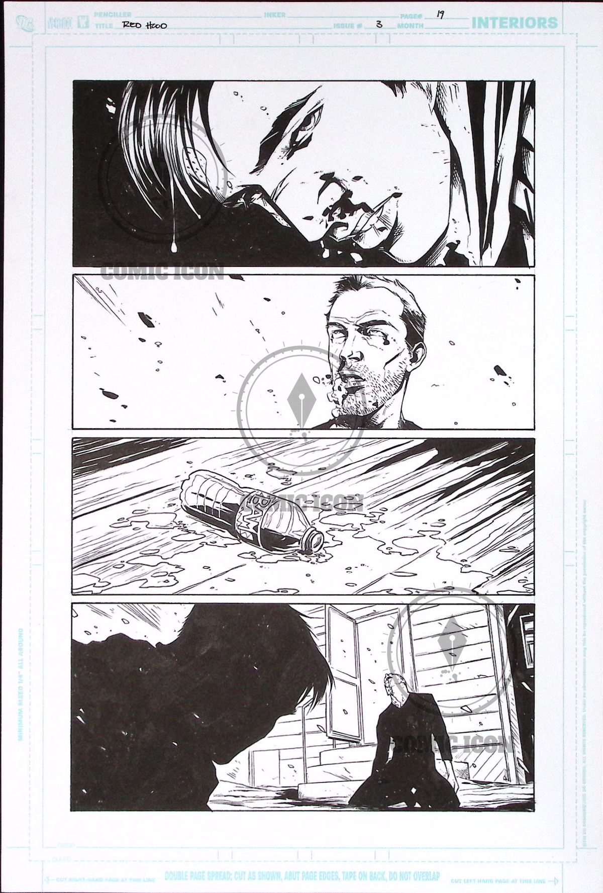 Red Hood - Issue 3 - Page 19 — Jeremy Haun Original Art