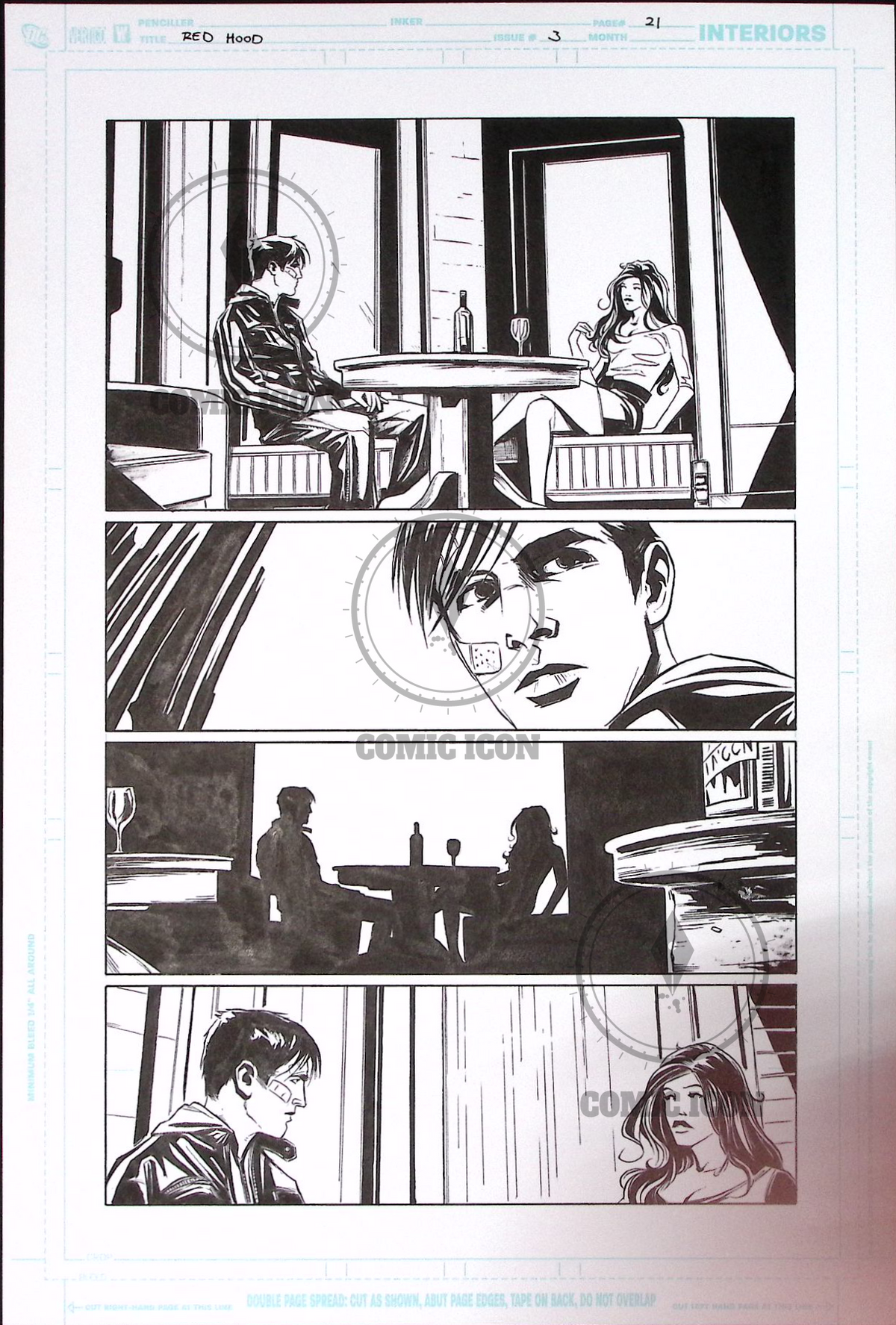Red Hood - Issue 3 - Page 21 — Jeremy Haun Original Art