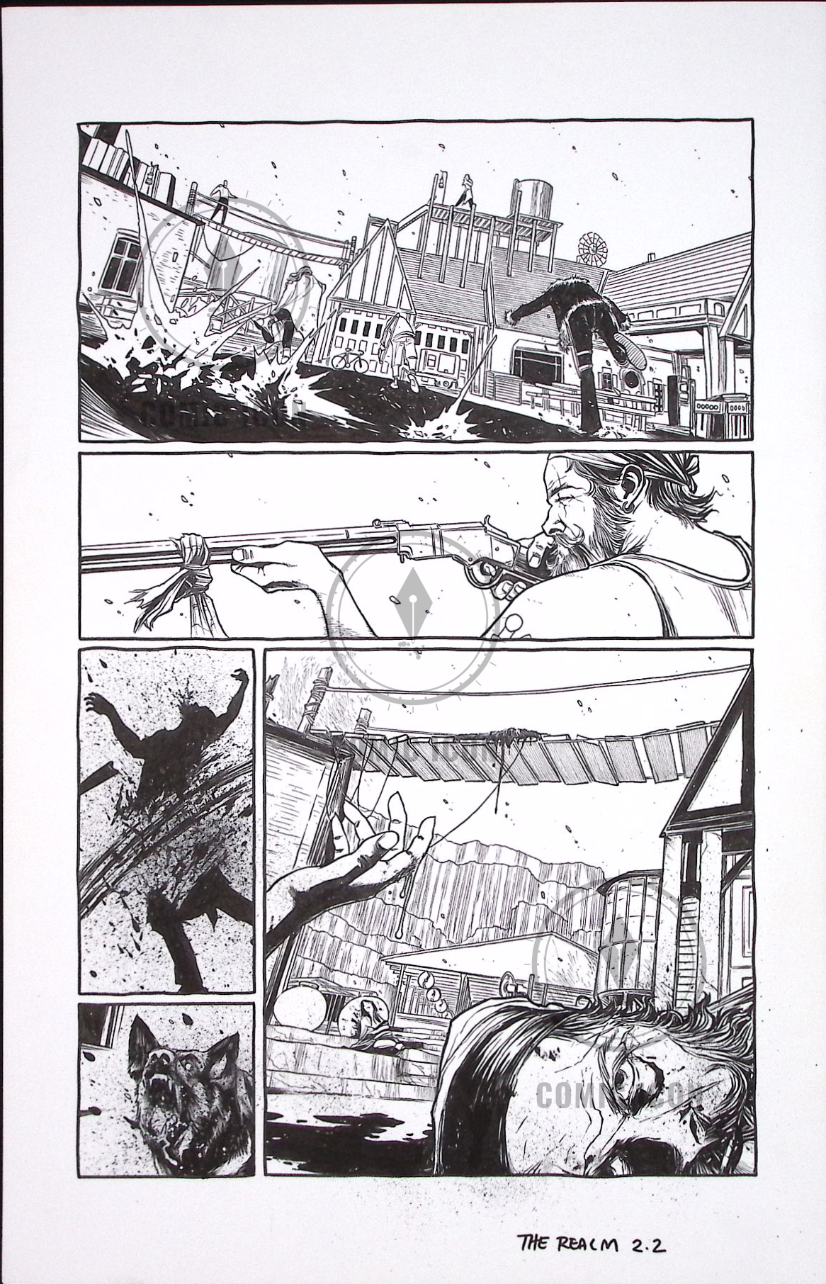 The Realm #2 — Page 2 — Jeremy Haun Original Art