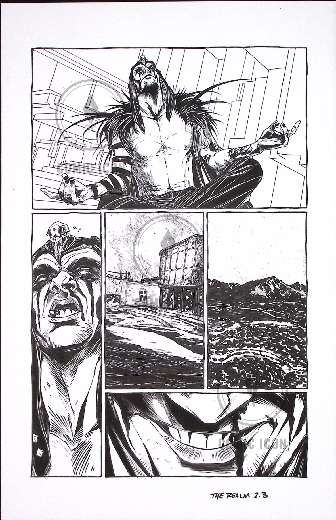 The Realm #2 — Page 3 — Jeremy Haun Original Art