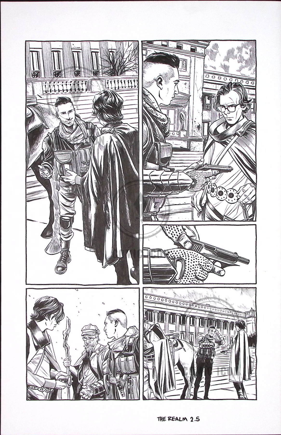 The Realm #2 — Page 5 — Jeremy Haun Original Art