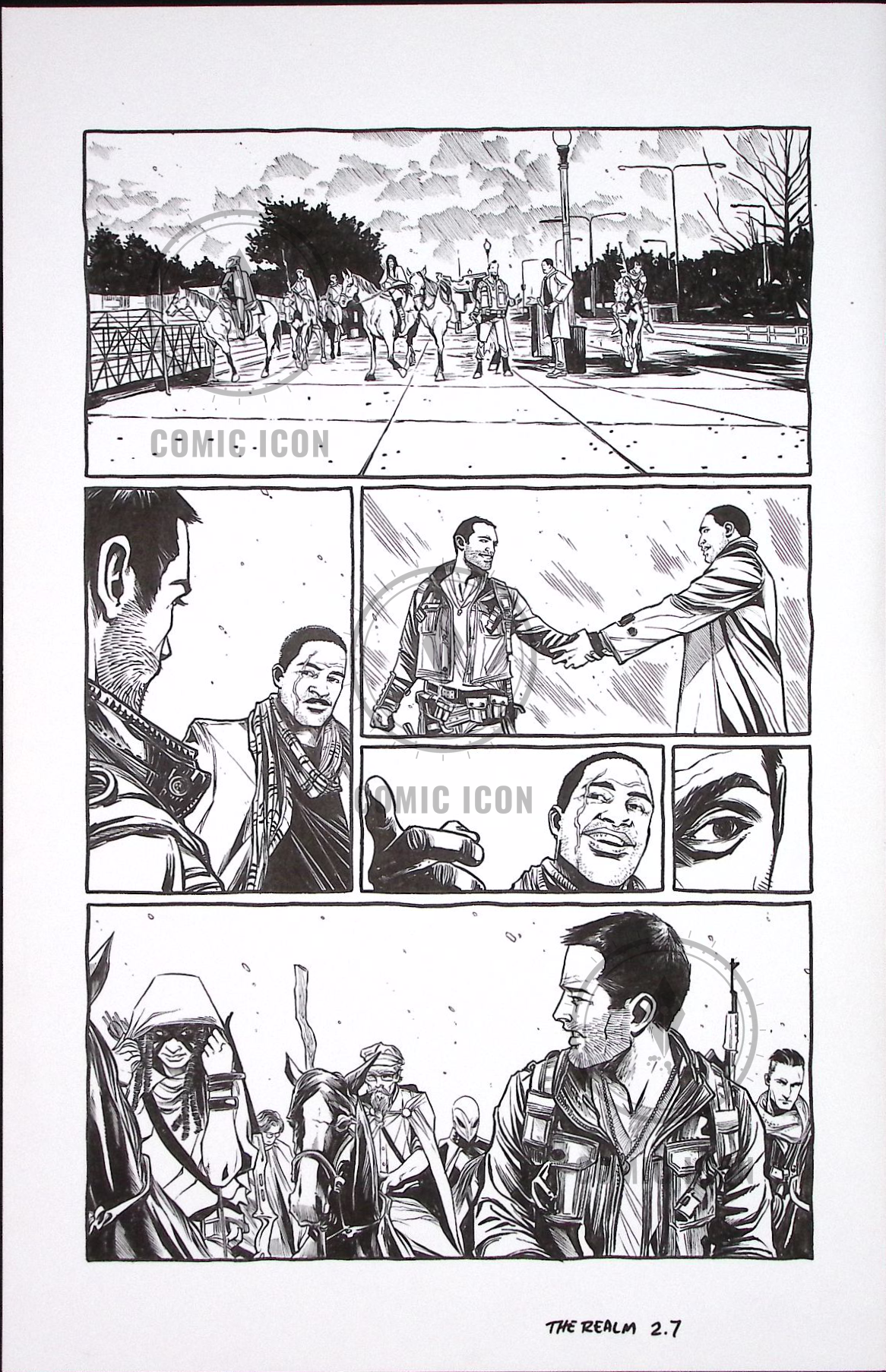 The Realm #2 — Page 7 — Jeremy Haun Original Art