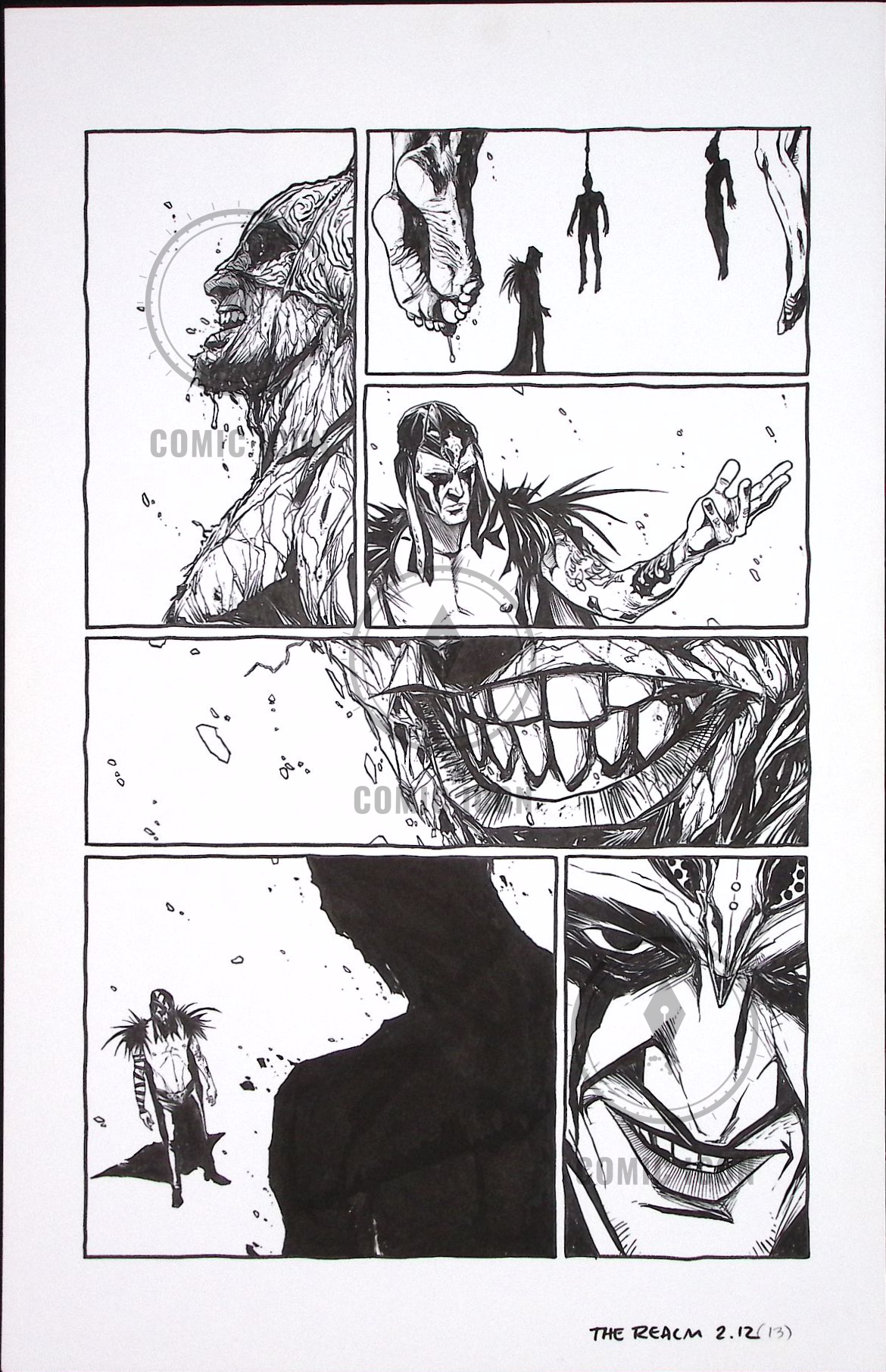 The Realm #2 — Page 13 — Jeremy Haun Original Art