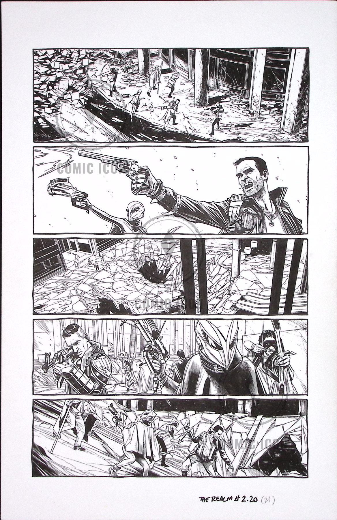The Realm #2 — Page 21 — Jeremy Haun Original Art
