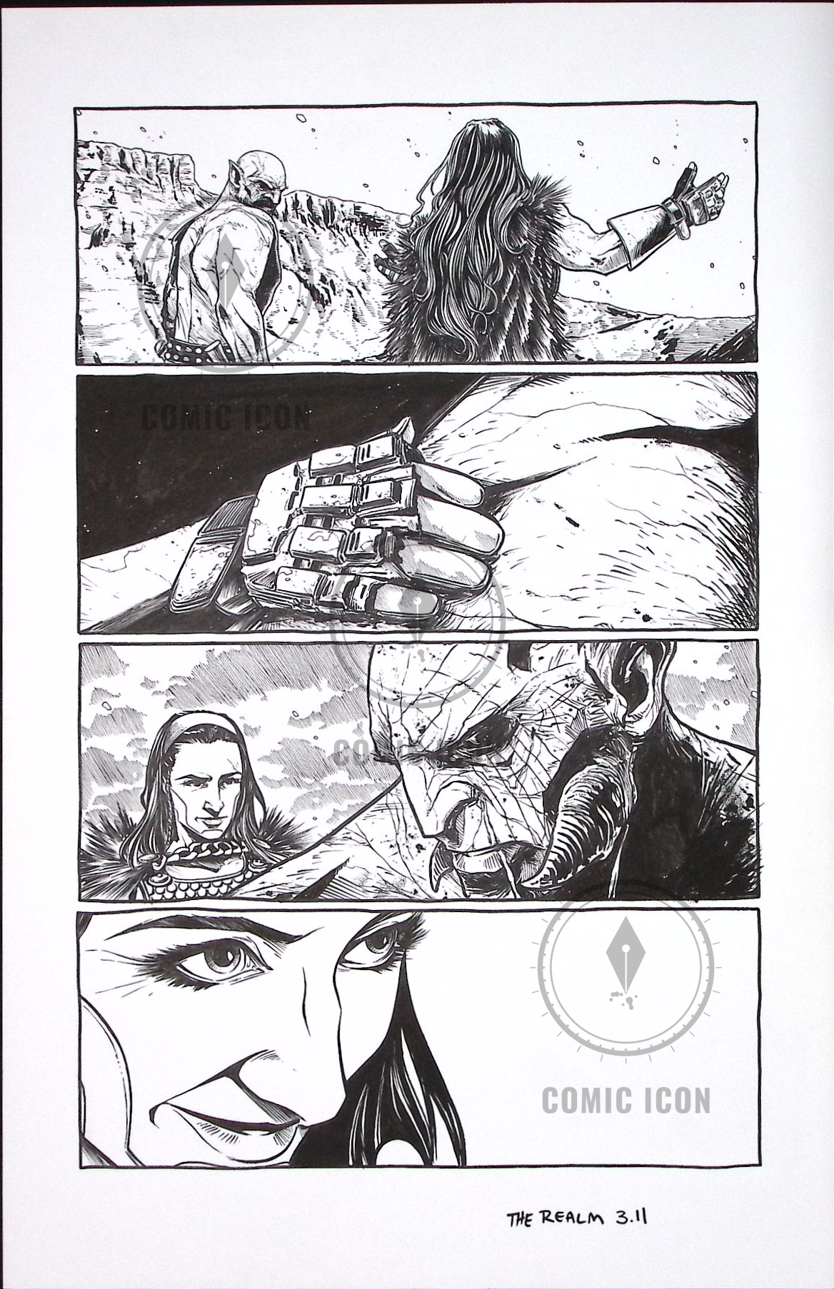 The Realm #3 — Page 11 — Jeremy Haun Original Art