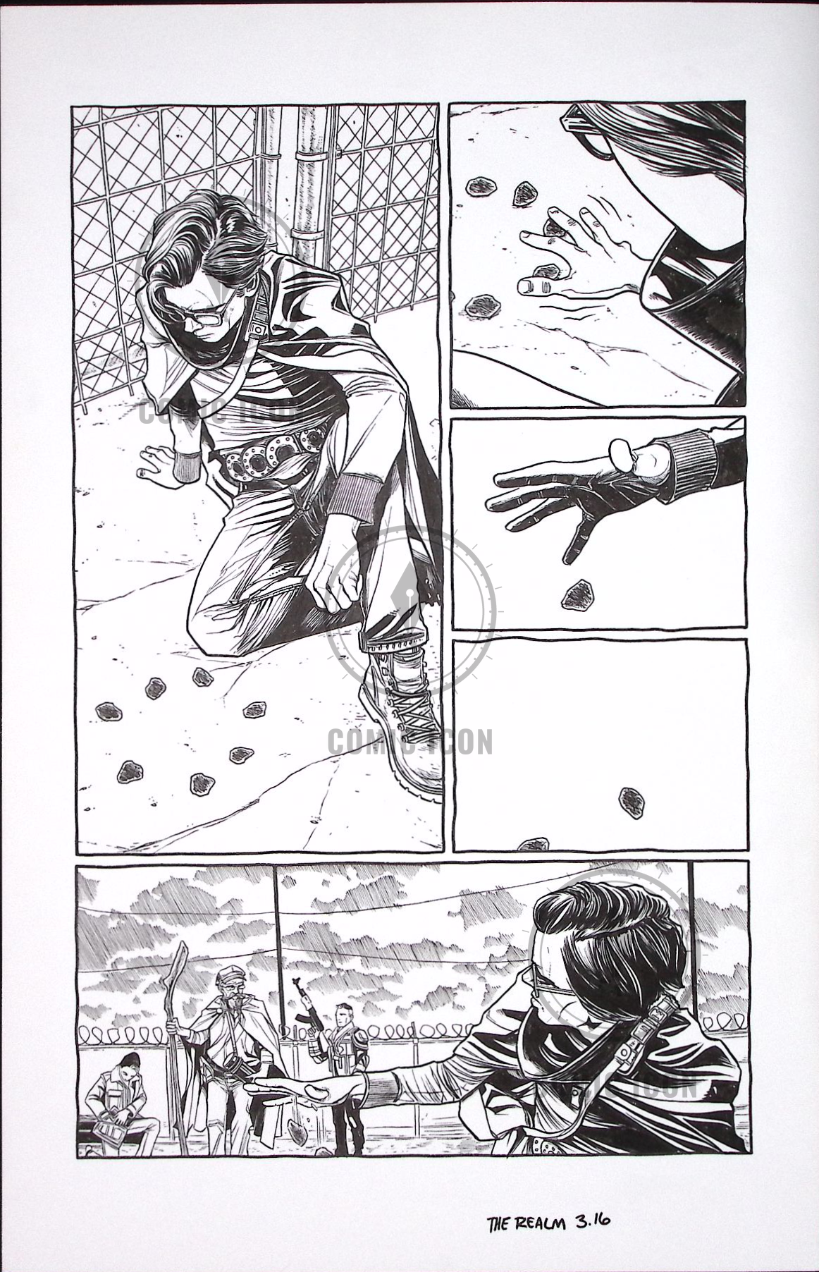 The Realm #3 — Page 16 — Jeremy Haun Original Art