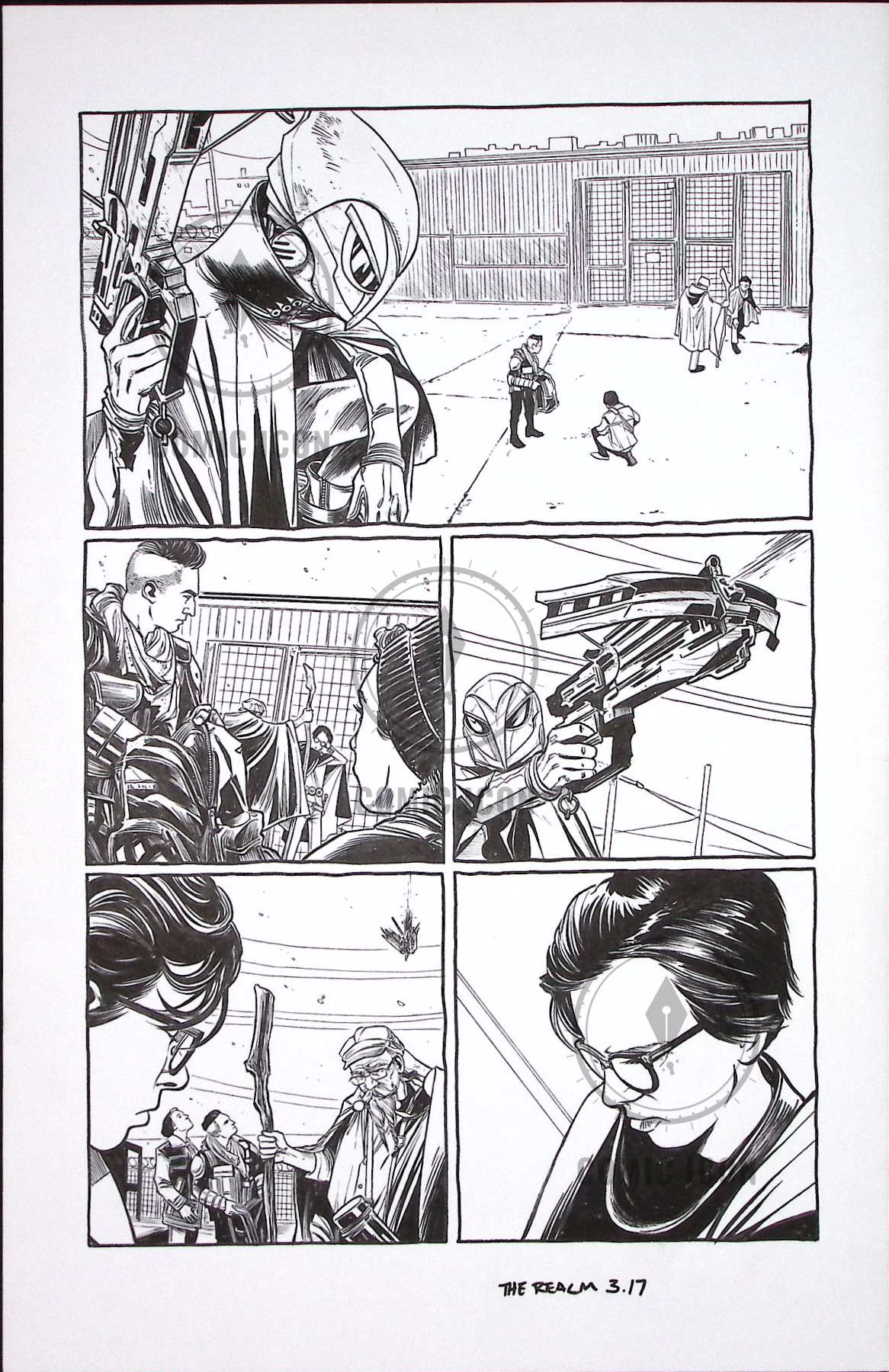 The Realm #3 — Page 17 — Jeremy Haun Original Art