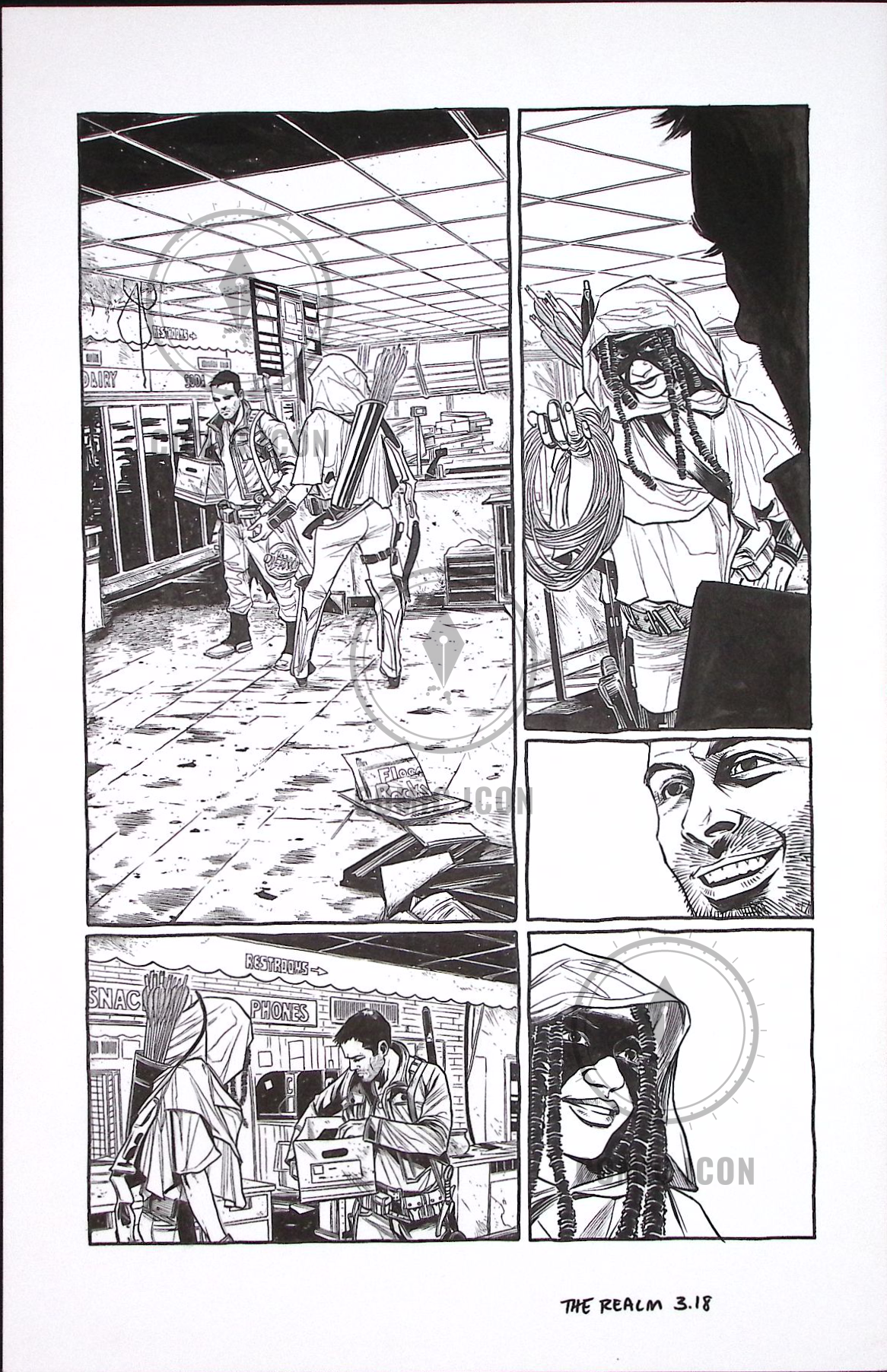 The Realm #3 — Page 18 — Jeremy Haun Original Art