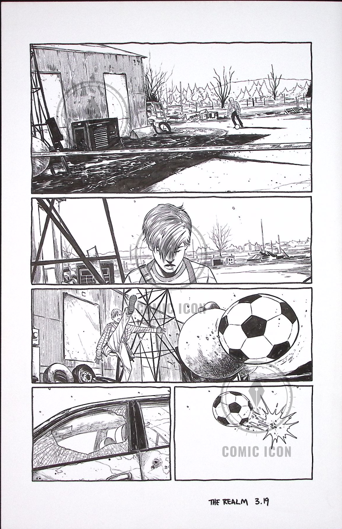 The Realm #3 — Page 19 — Jeremy Haun Original Art