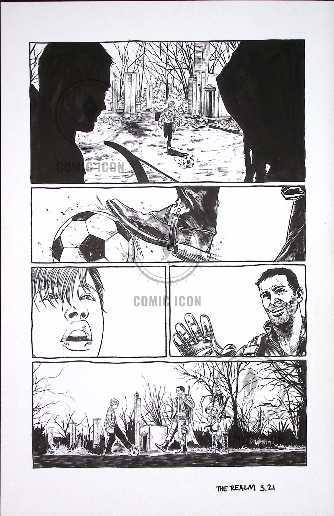The Realm #3 — Page 21 — Jeremy Haun Original Art