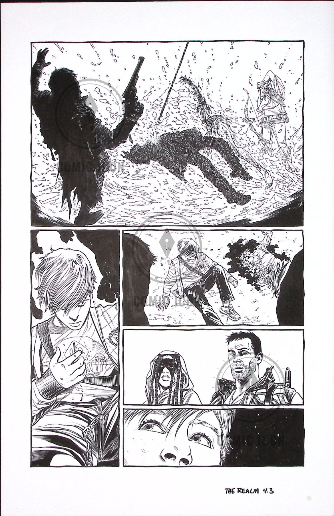 The Realm #4 — Page 3 — Jeremy Haun Original Art