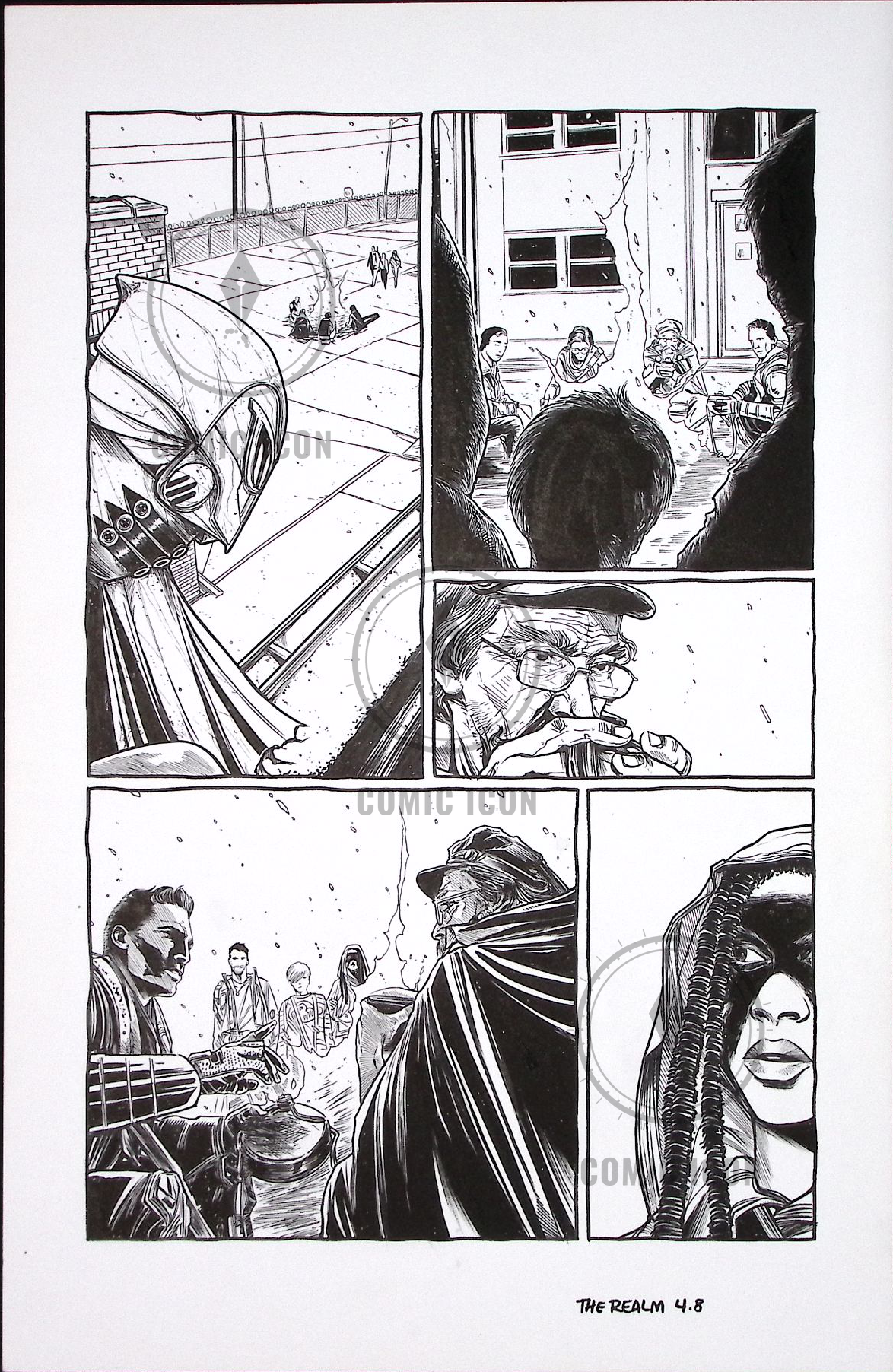 The Realm #4 — Page 8 — Jeremy Haun Original Art