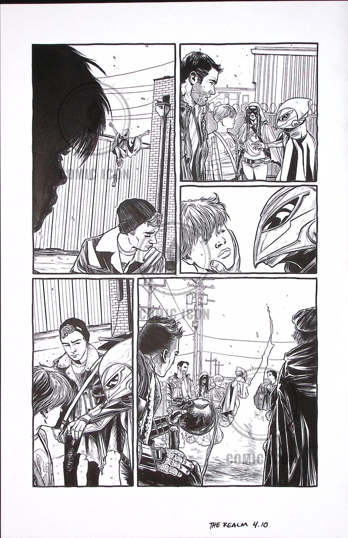 The Realm #4 — Page 10 — Jeremy Haun Original Art
