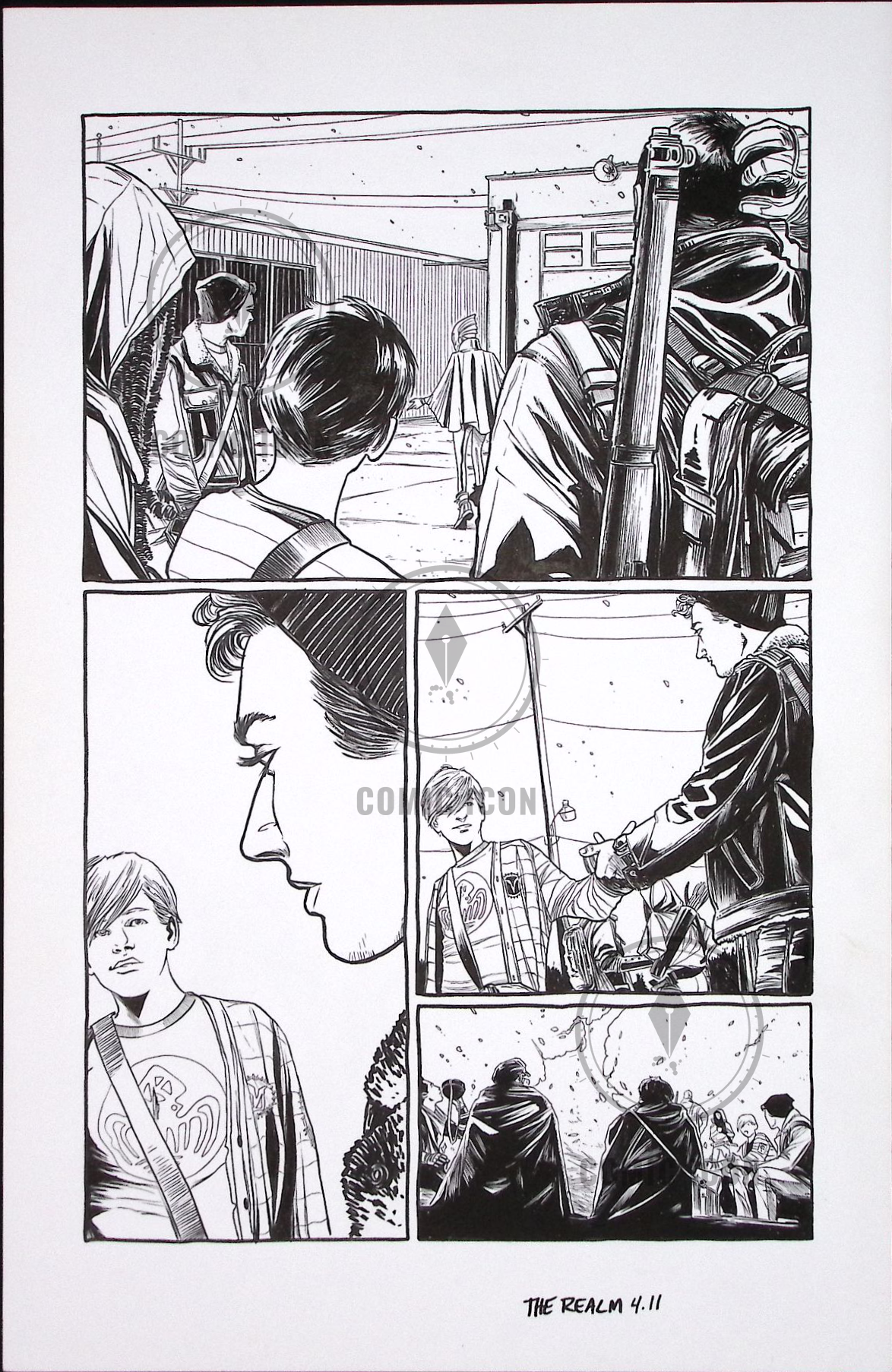 The Realm #4 — Page 11 — Jeremy Haun Original Art