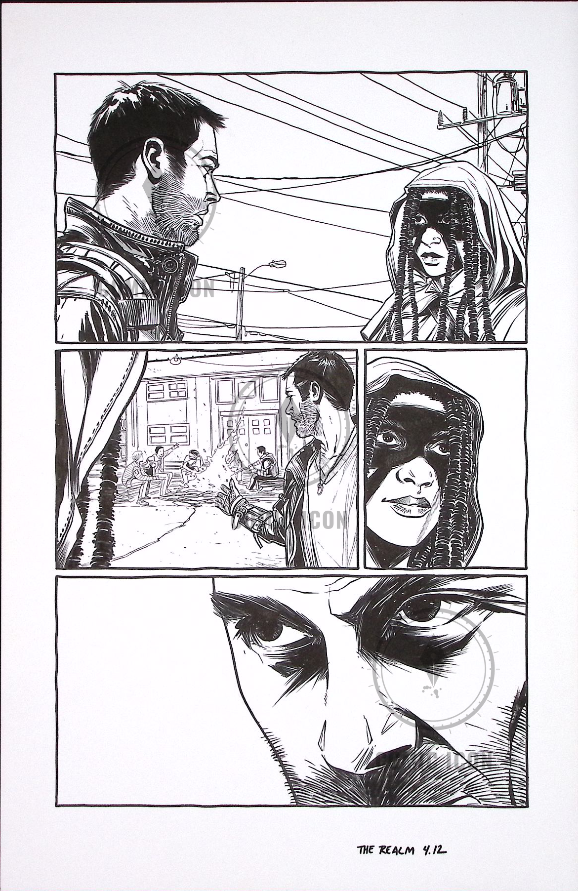 The Realm #4 — Page 12 — Jeremy Haun Original Art