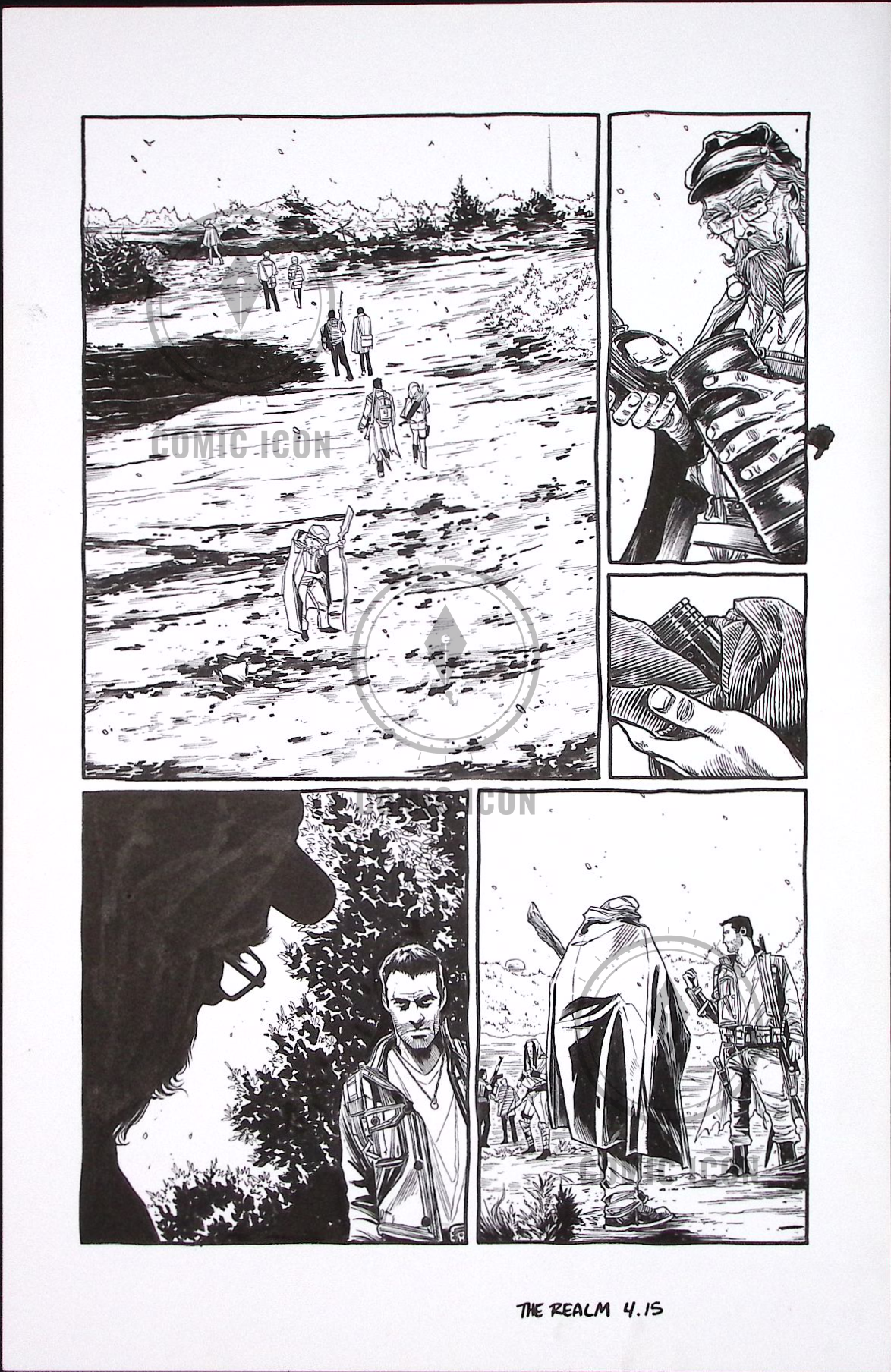 The Realm #4 — Page 15 — Jeremy Haun Original Art