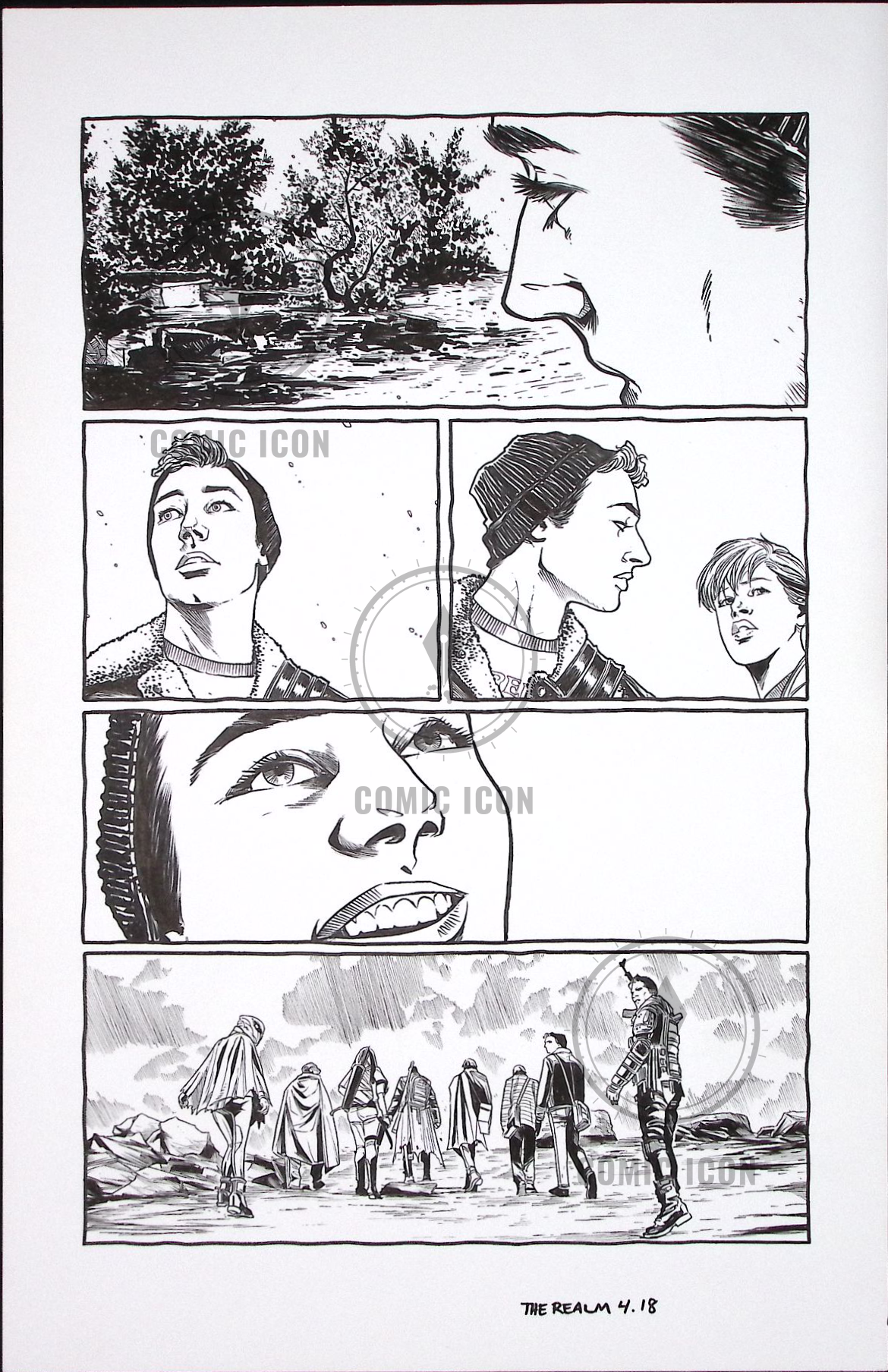 The Realm #4 — Page 18 — Jeremy Haun Original Art