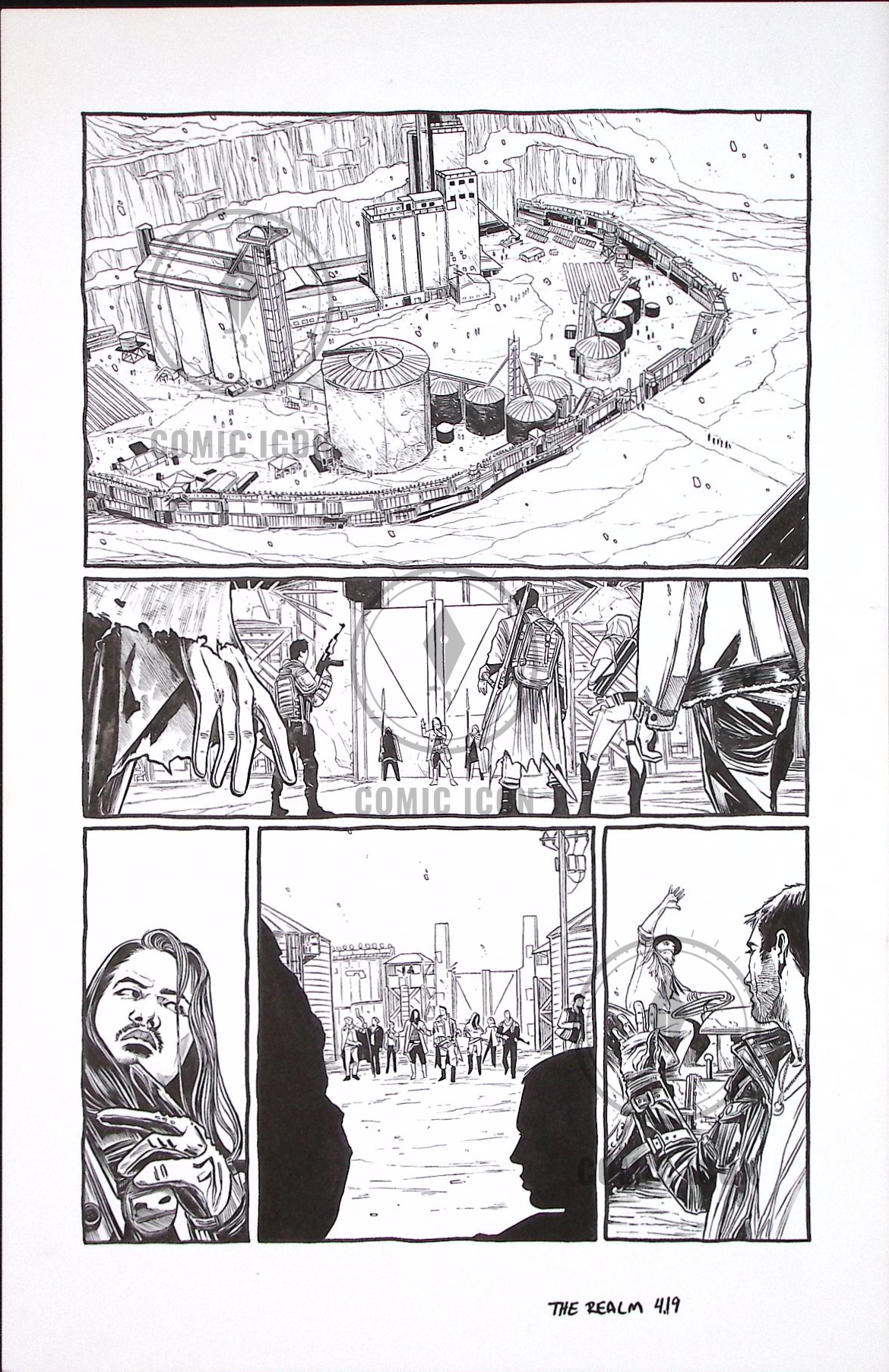 The Realm #4 — Page 19 — Jeremy Haun Original Art