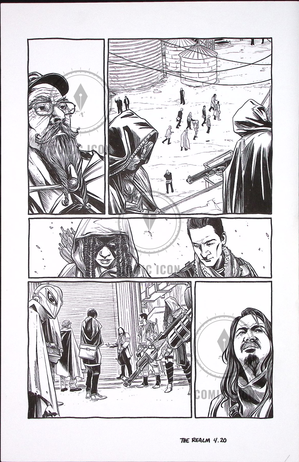 The Realm #4 — Page 20 — Jeremy Haun Original Art