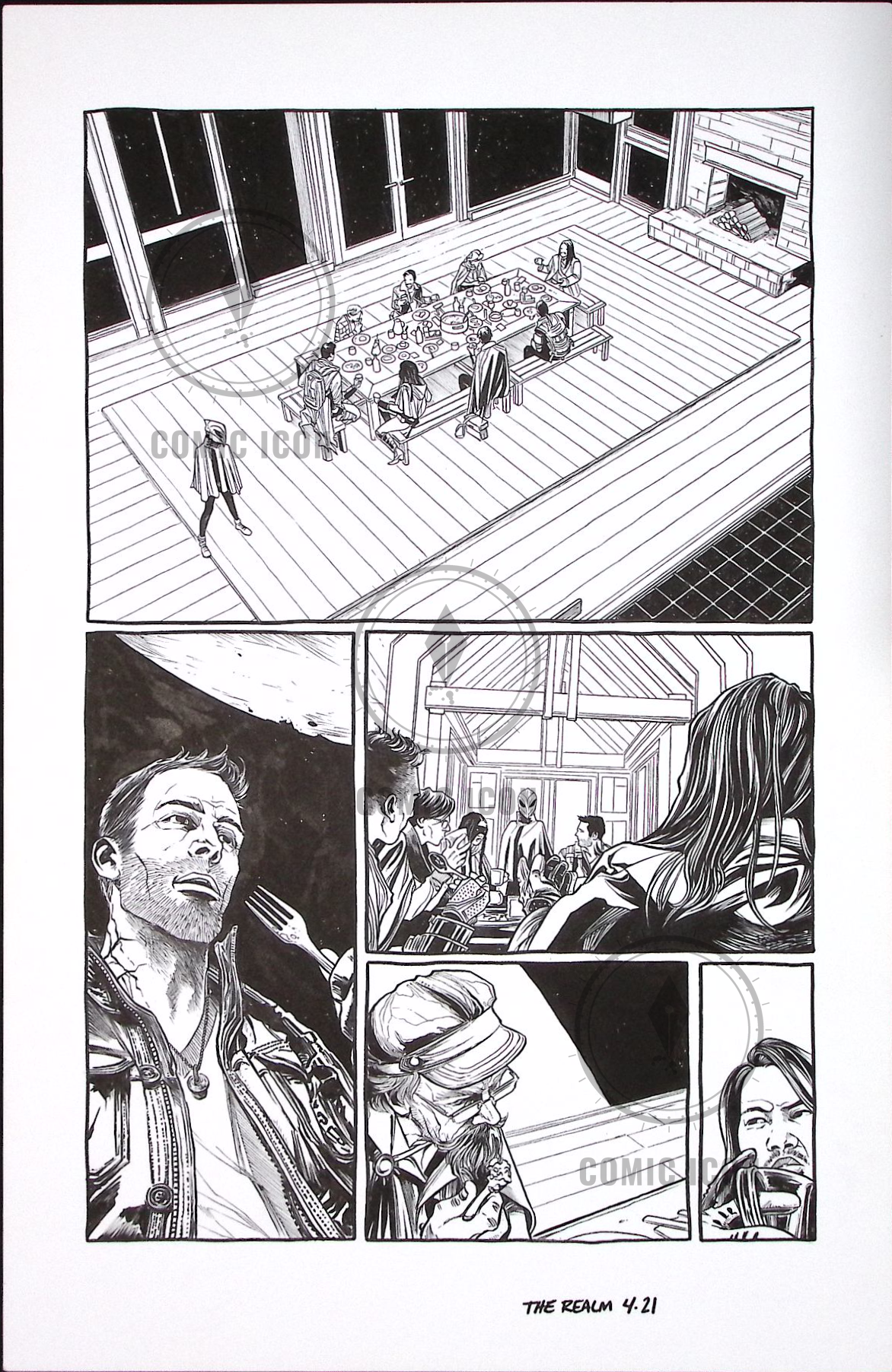 The Realm #4 — Page 21 — Jeremy Haun Original Art