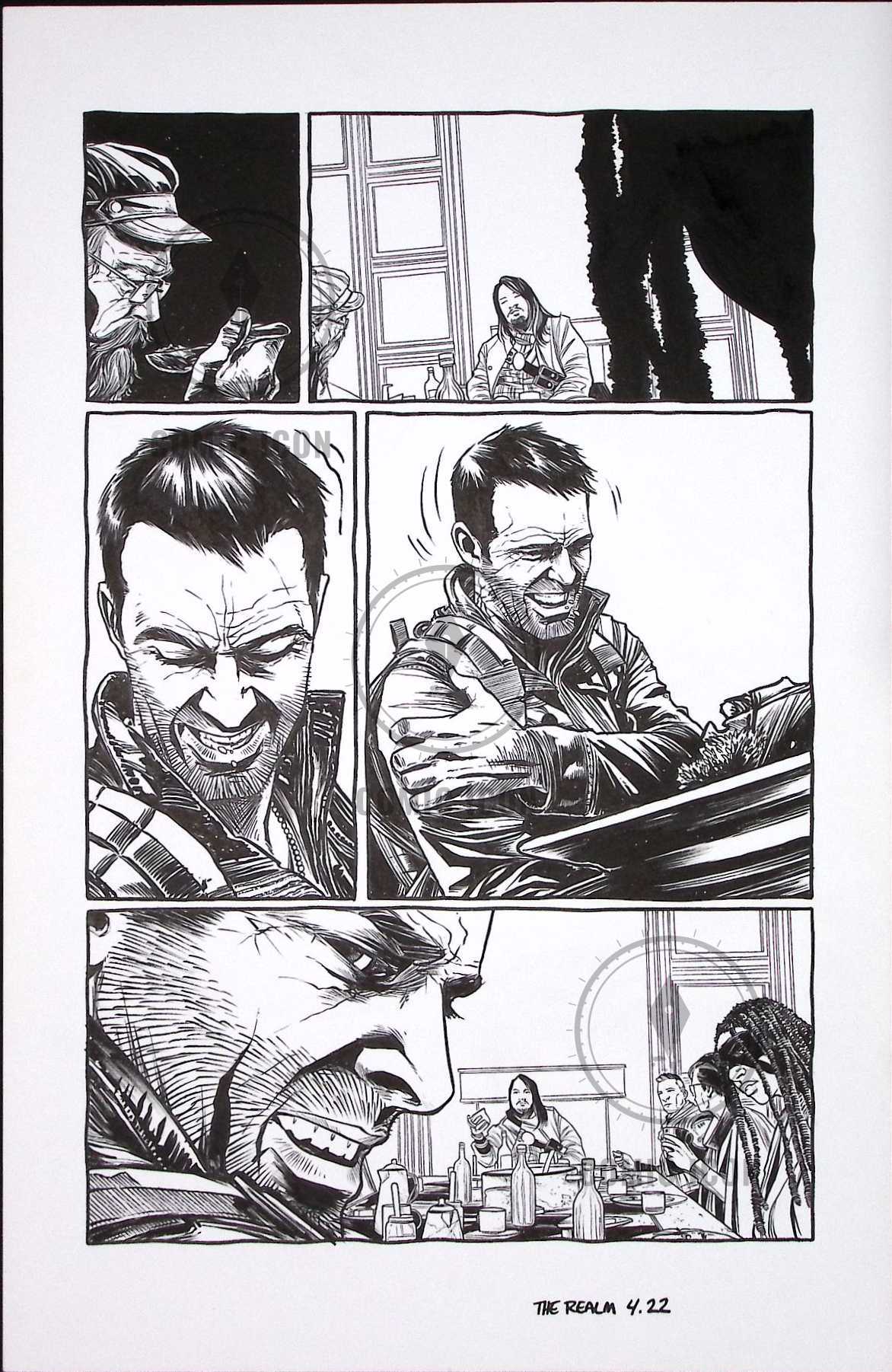 The Realm #4 — Page 22 — Jeremy Haun Original Art