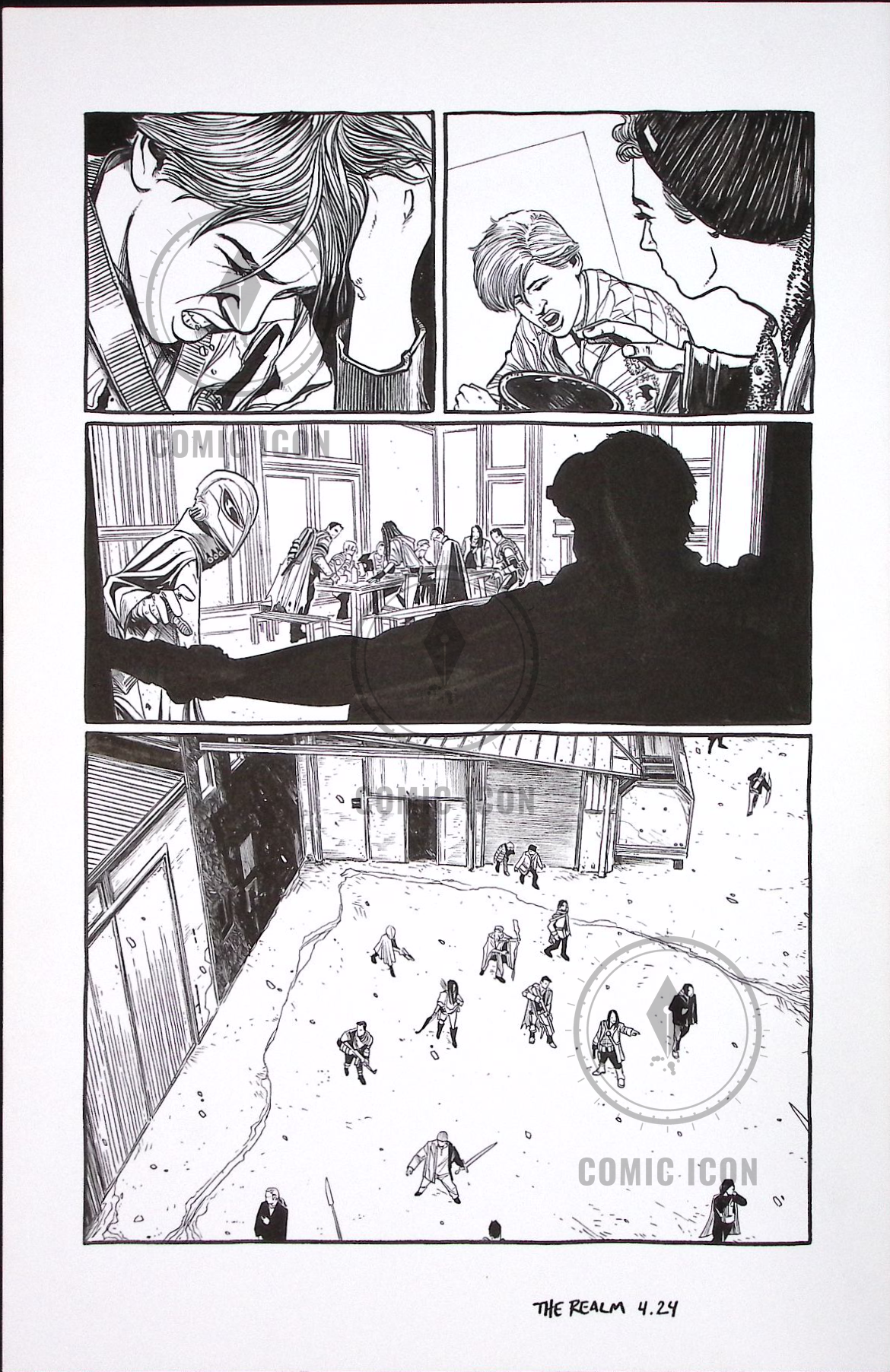 The Realm #4 — Page 24 — Jeremy Haun Original Art