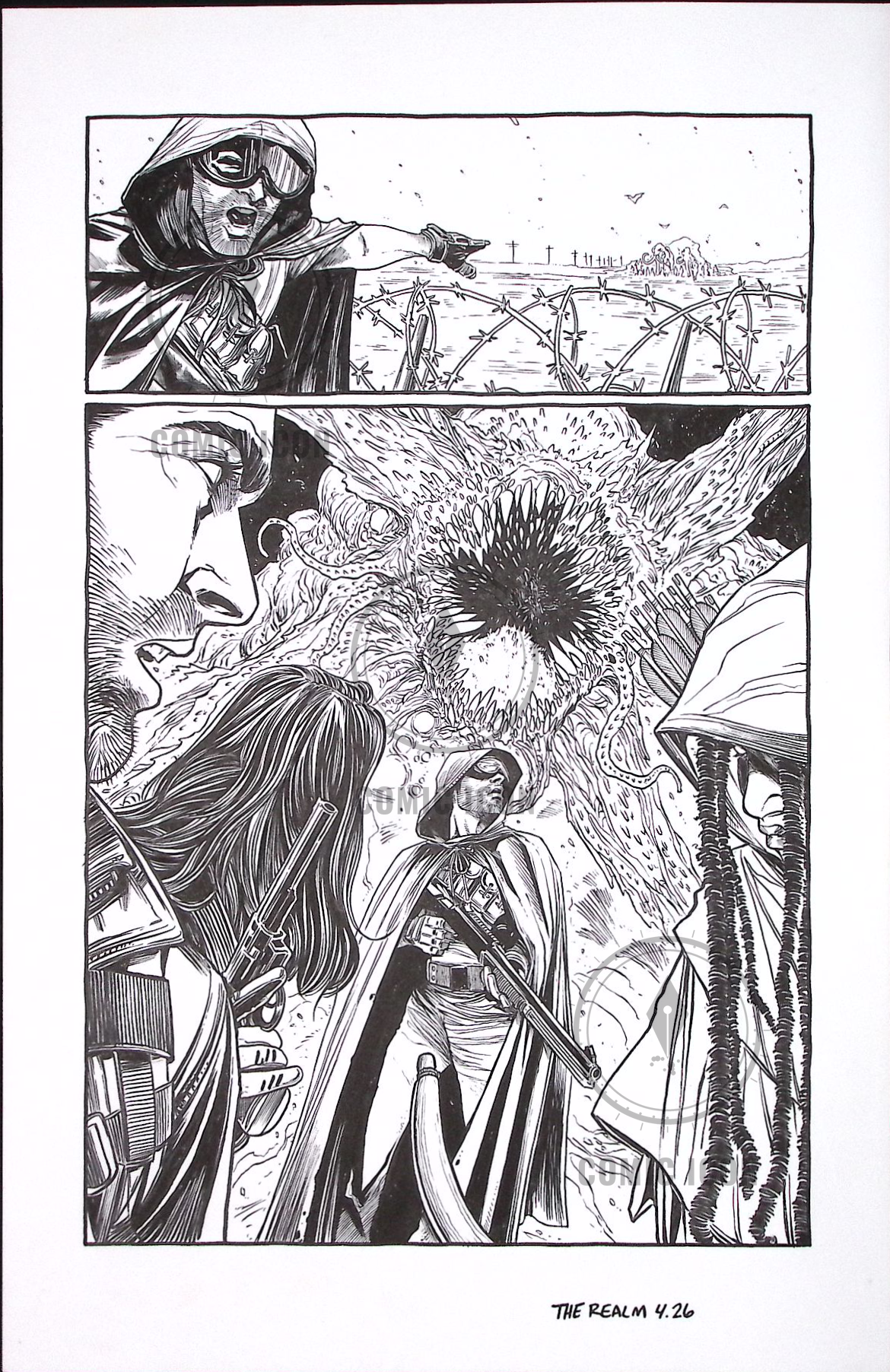 The Realm #4 — Page 26 — Jeremy Haun Original Art