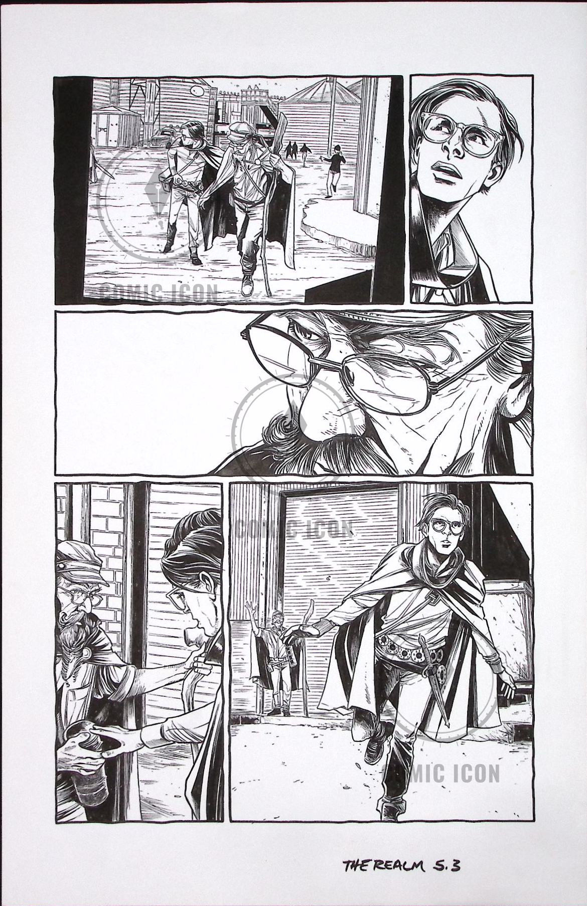 The Realm #5 — Page 3 — Jeremy Haun Original Art