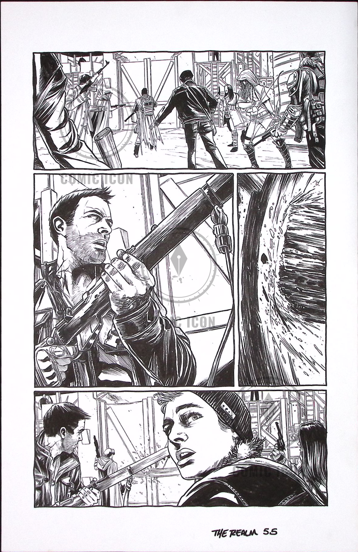 The Realm #5 — Page 5 — Jeremy Haun Original Art
