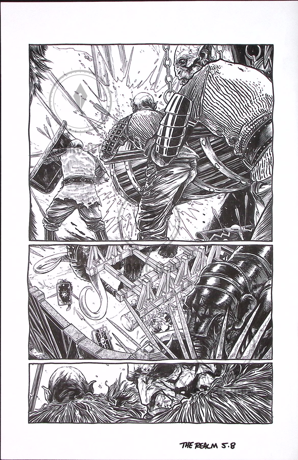 The Realm #5 — Page 8 — Jeremy Haun Original Art