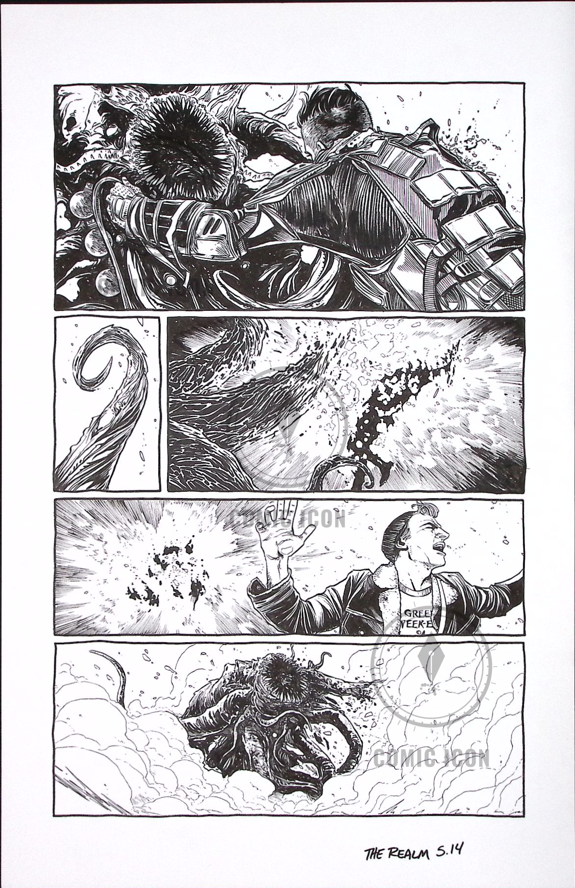 The Realm #5 — Page 14 — Jeremy Haun Original Art