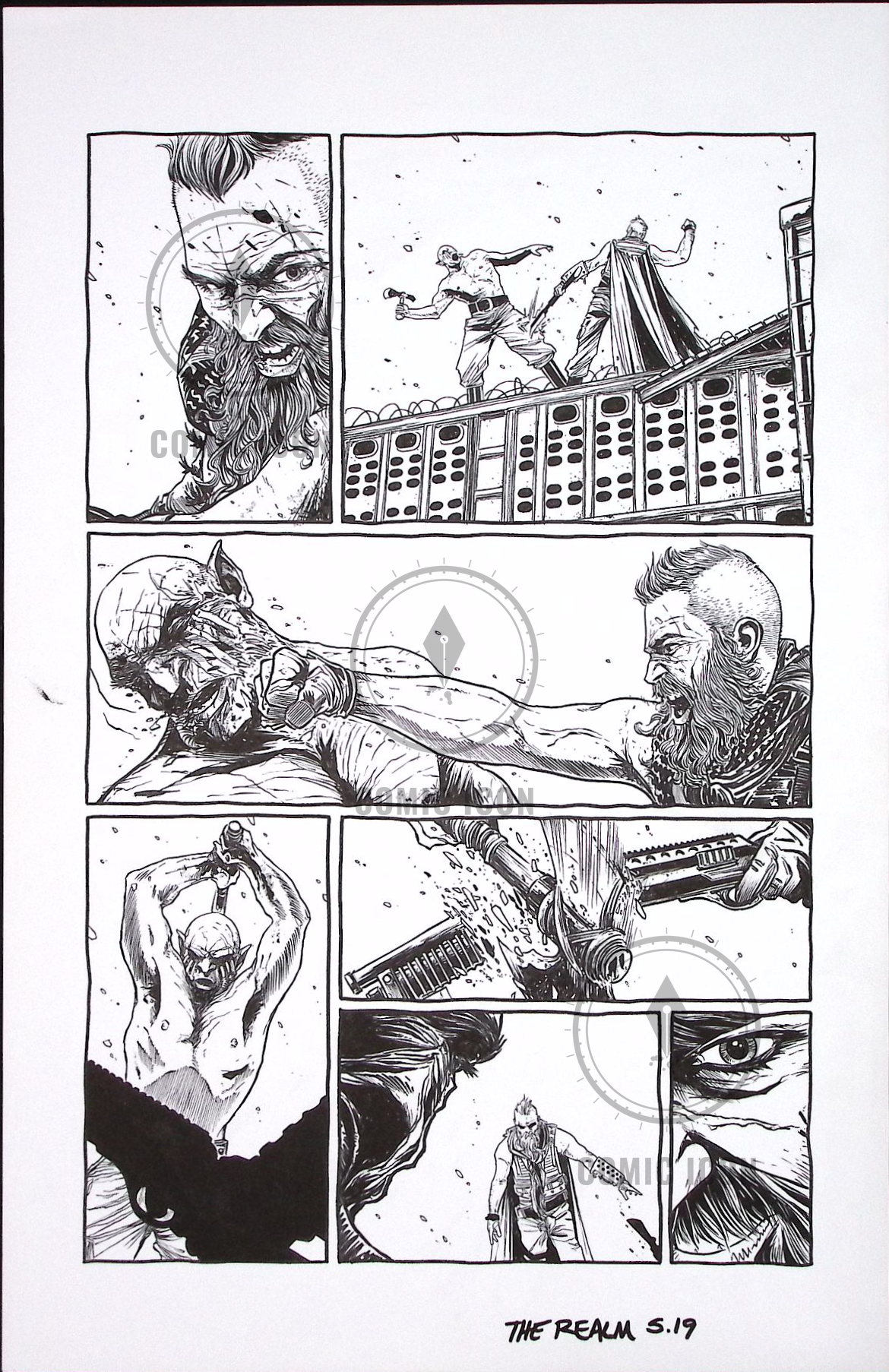 The Realm #5 — Page 19 — Jeremy Haun Original Art