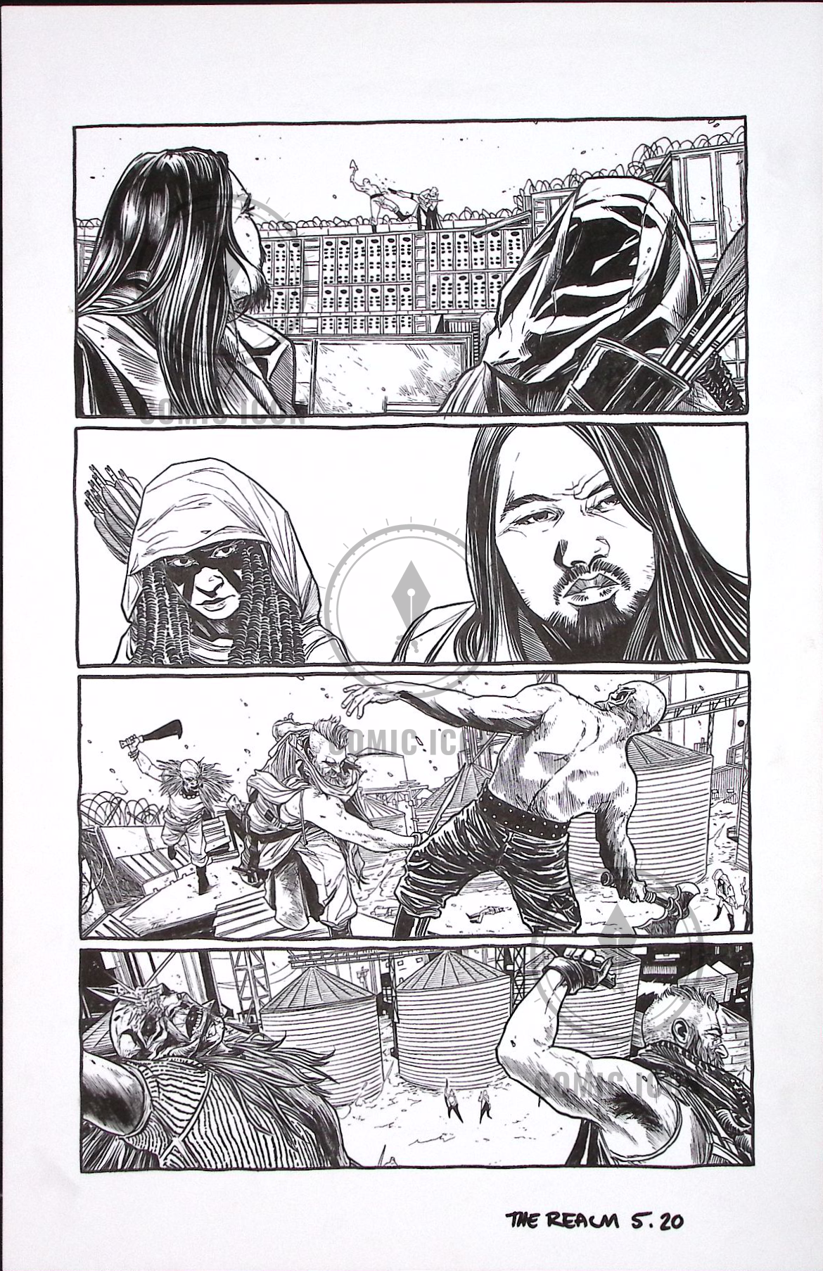 The Realm #5 — Page 20 — Jeremy Haun Original Art